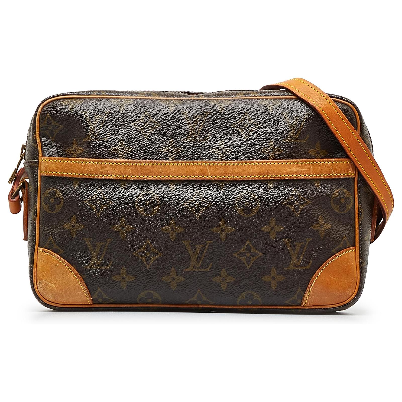 PRELOVED Louis Vuitton Trocadero 27 Shoulder Bag with new strap