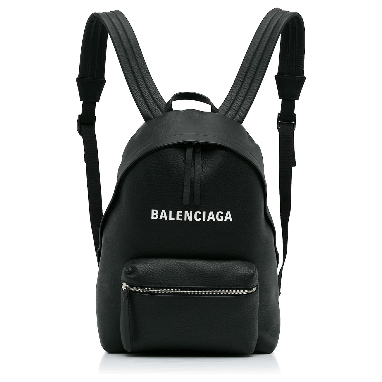 Everyday Balenciaga Mochila De Cuero Negra Para Todos Los Días - Main Image