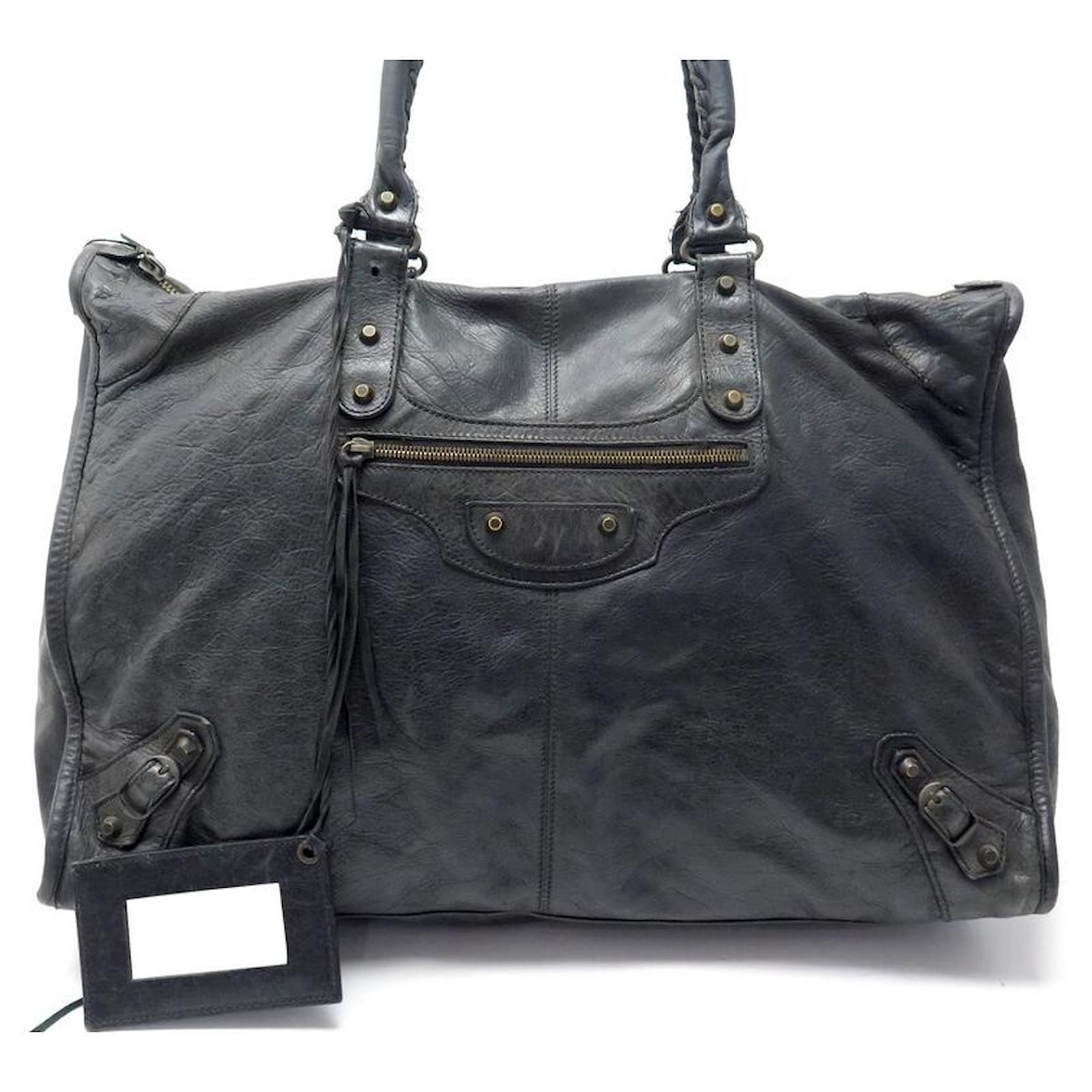 BALENCIAGA Women's Handtasche aus Leder in Schwarz