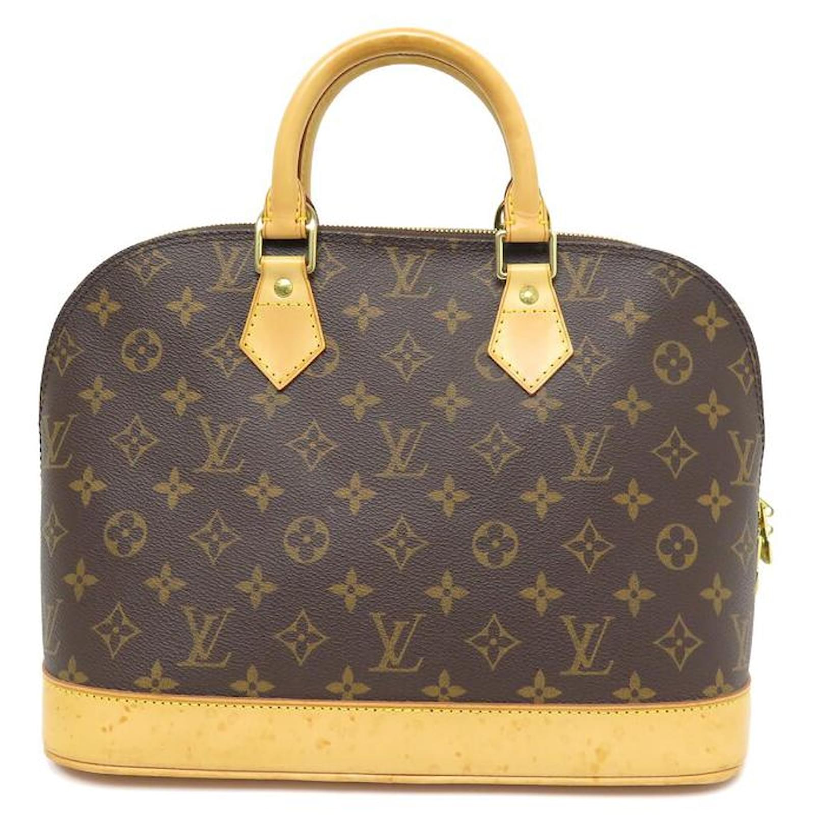 LOUIS VUITTON LV Monogram Canvas Alma PM Satchel Handbag M53151