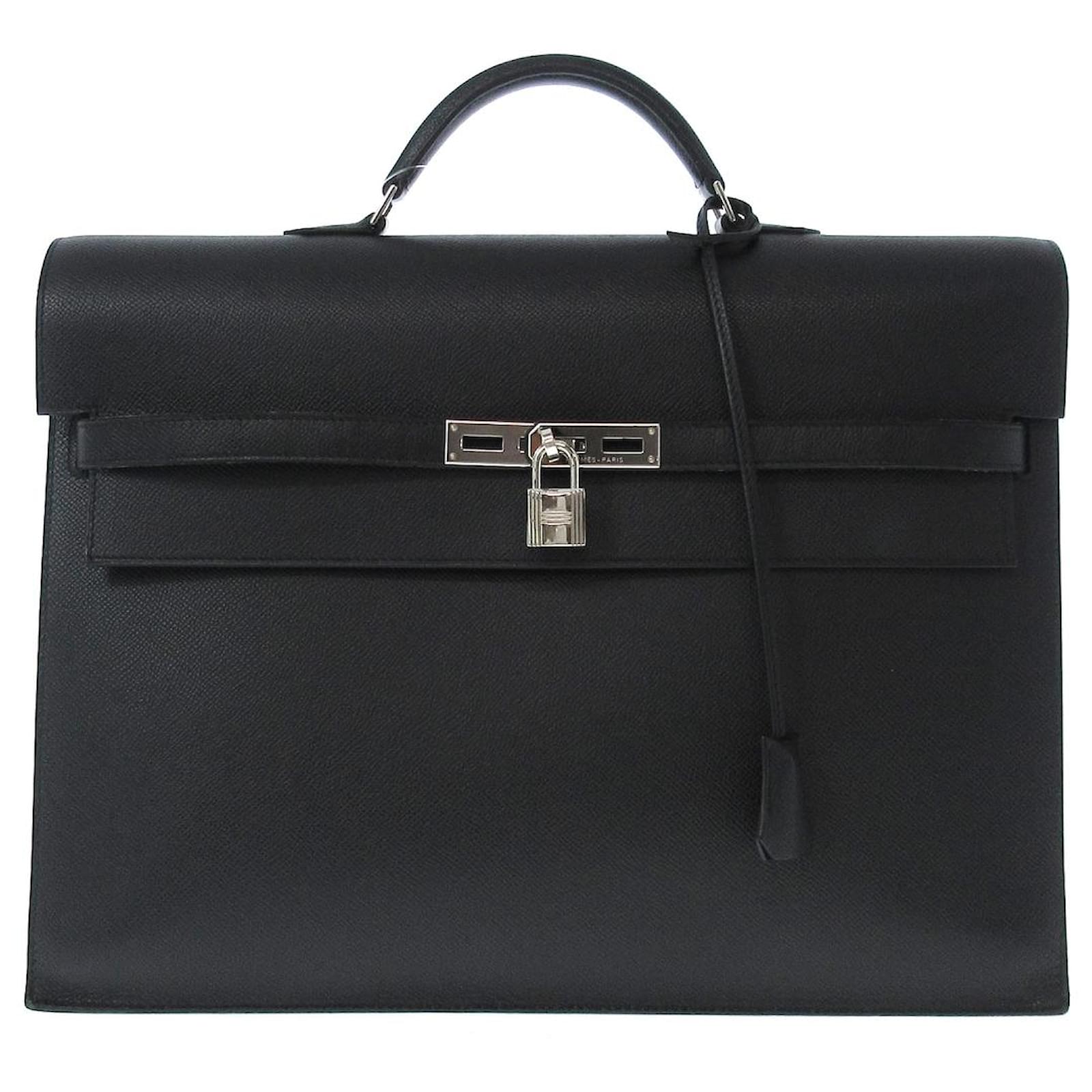Hermès Kelly Black Leather ref.1020062 - Joli Closet