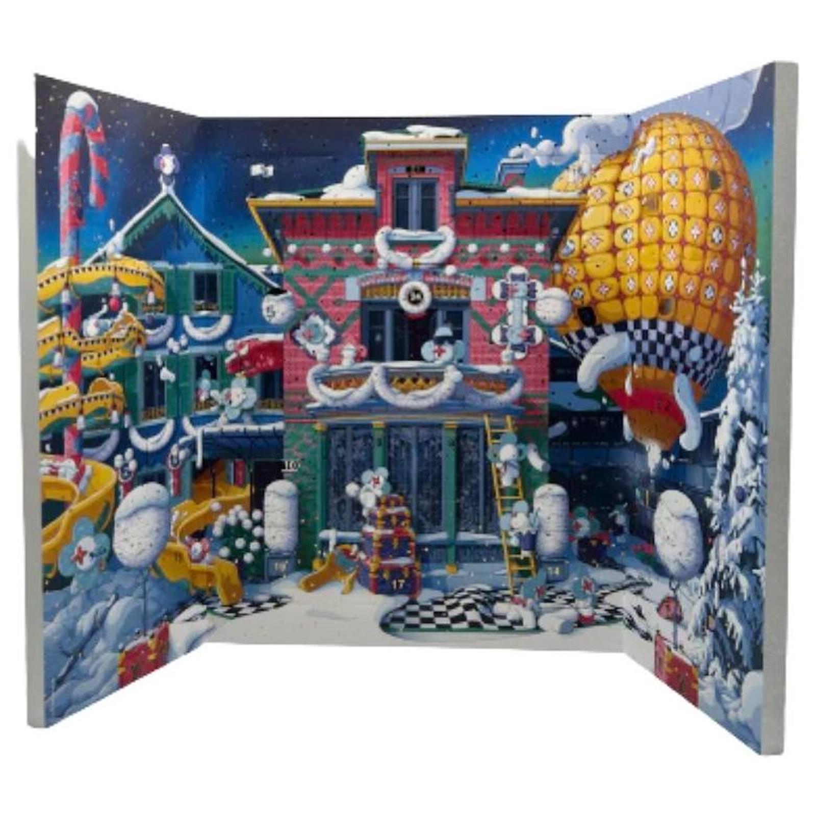 LOUIS VUITTON Adventskalender Vivienne 2022 neuf Mehrfarben Holz ref.1020089 Joli Closet