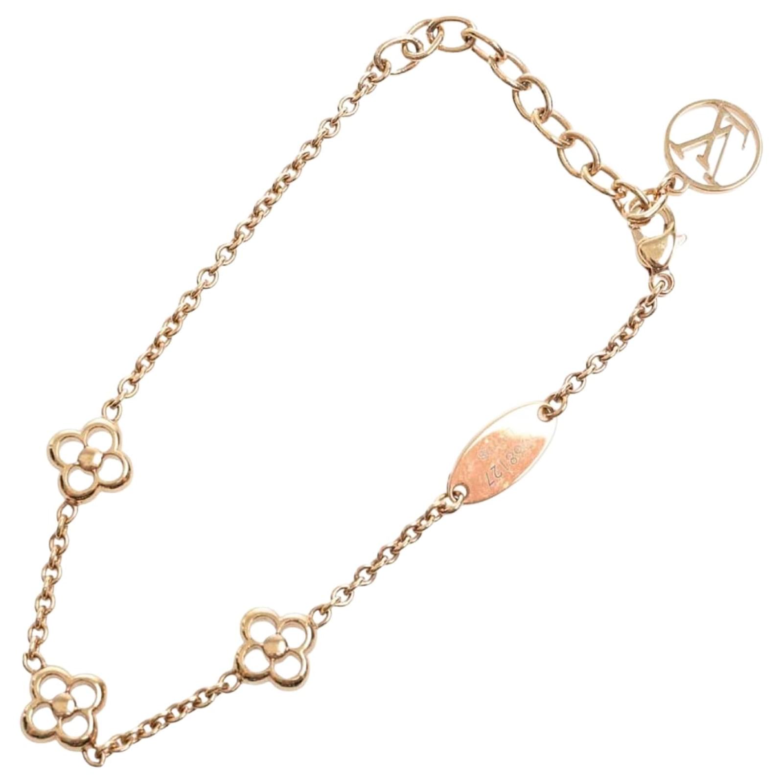 Louis Vuitton LV x YK Iconic infinity bracelet with dots Golden