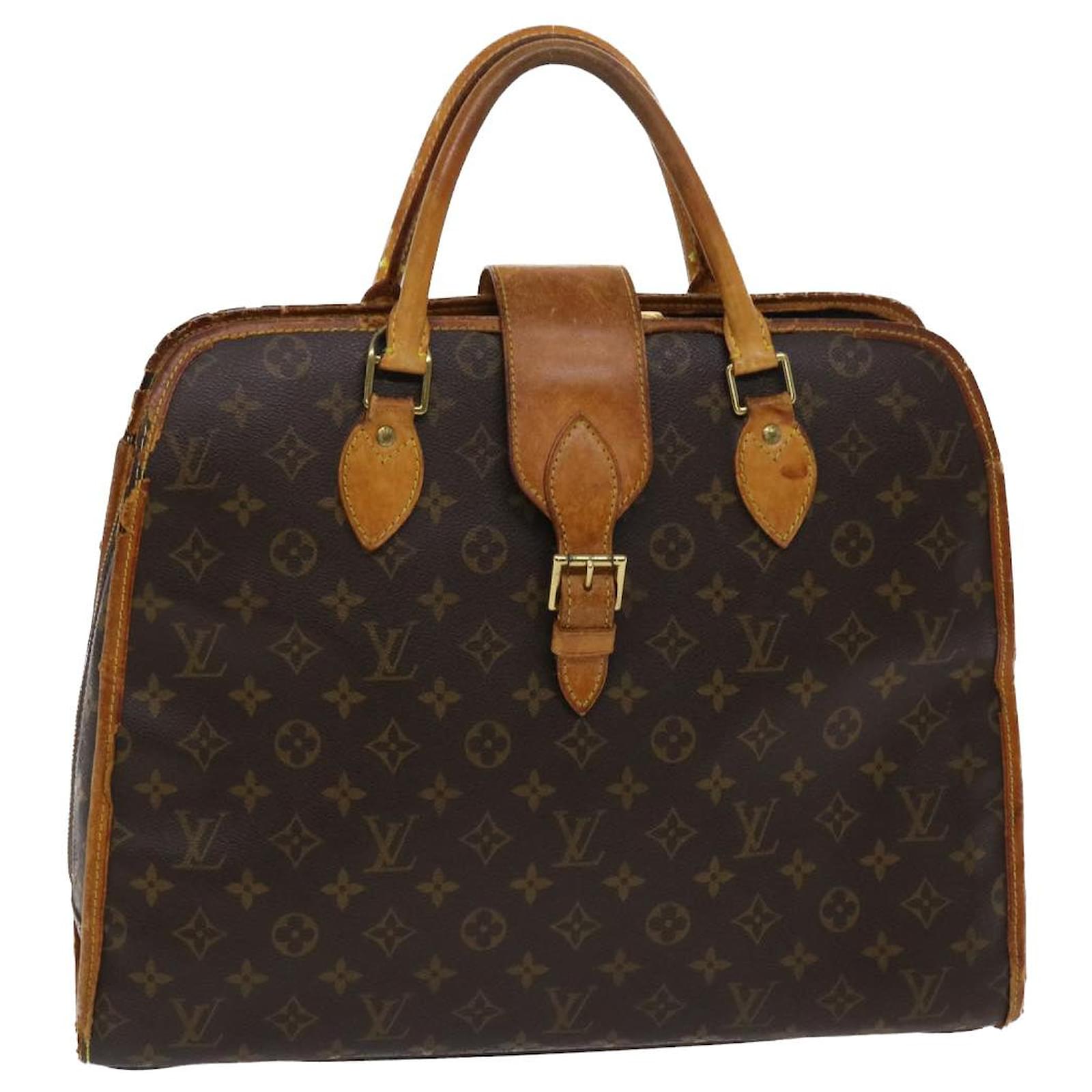 LOUIS VUITTON Monogram Rivoli Hand Bag M53380 LV Auth 49013 Cloth  ref.1020228 - Joli Closet