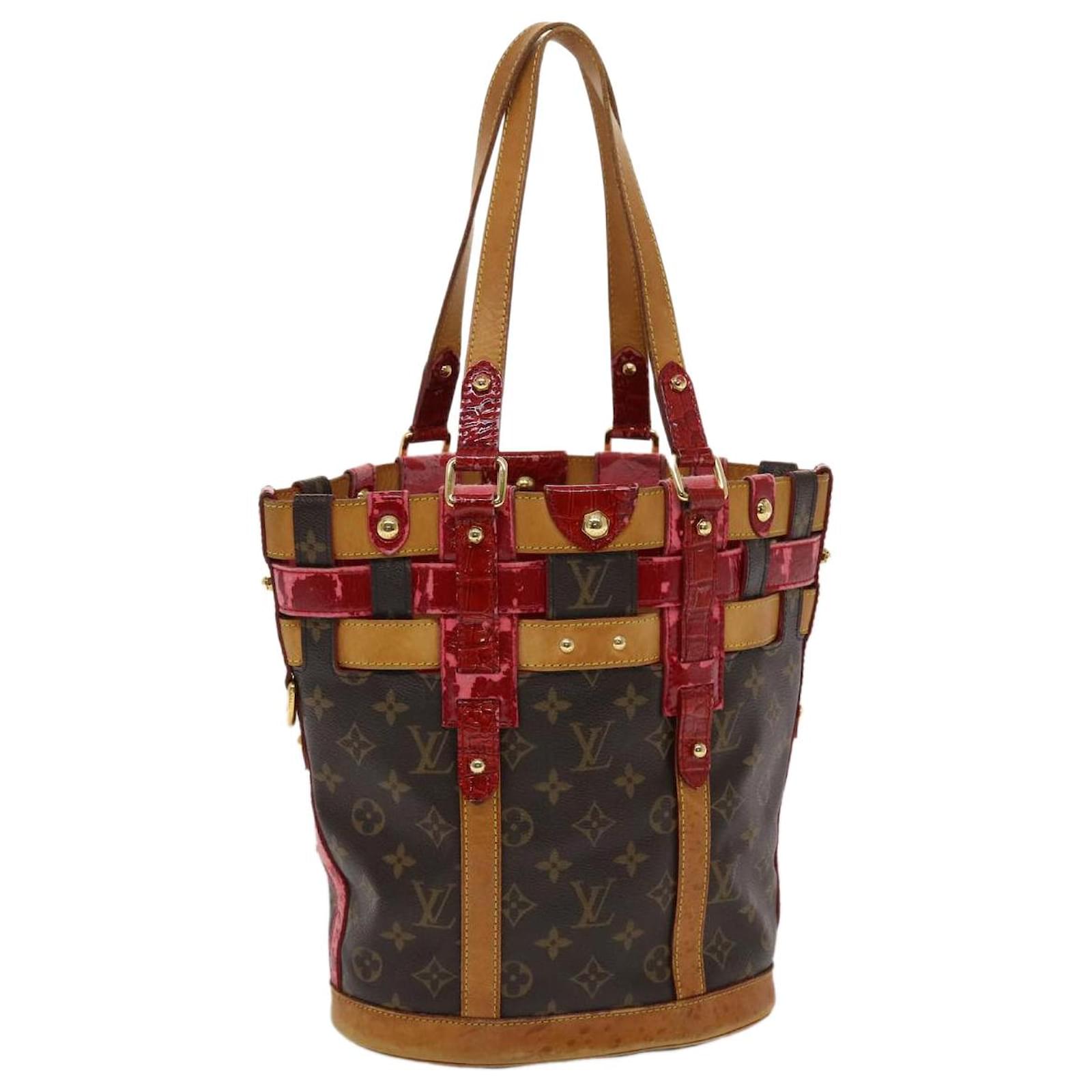 Louis Vuitton Red Monogram Canvas and Leather Limited Edition Rubis Neo  Bucket Bag Louis Vuitton