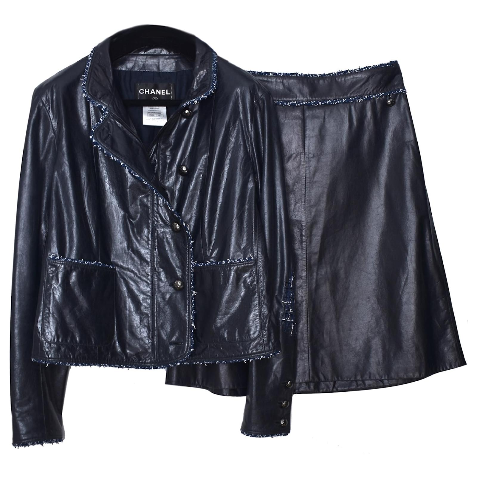 Vegas Baby Leather Jacket in Black - Blaze Milano