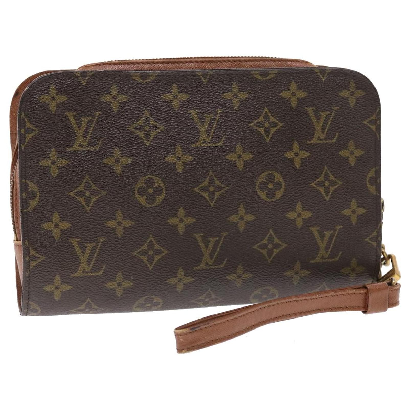 LOUIS VUITTON Monogram Orsay Clutch Bag M51790 LV Auth 49655 Cloth