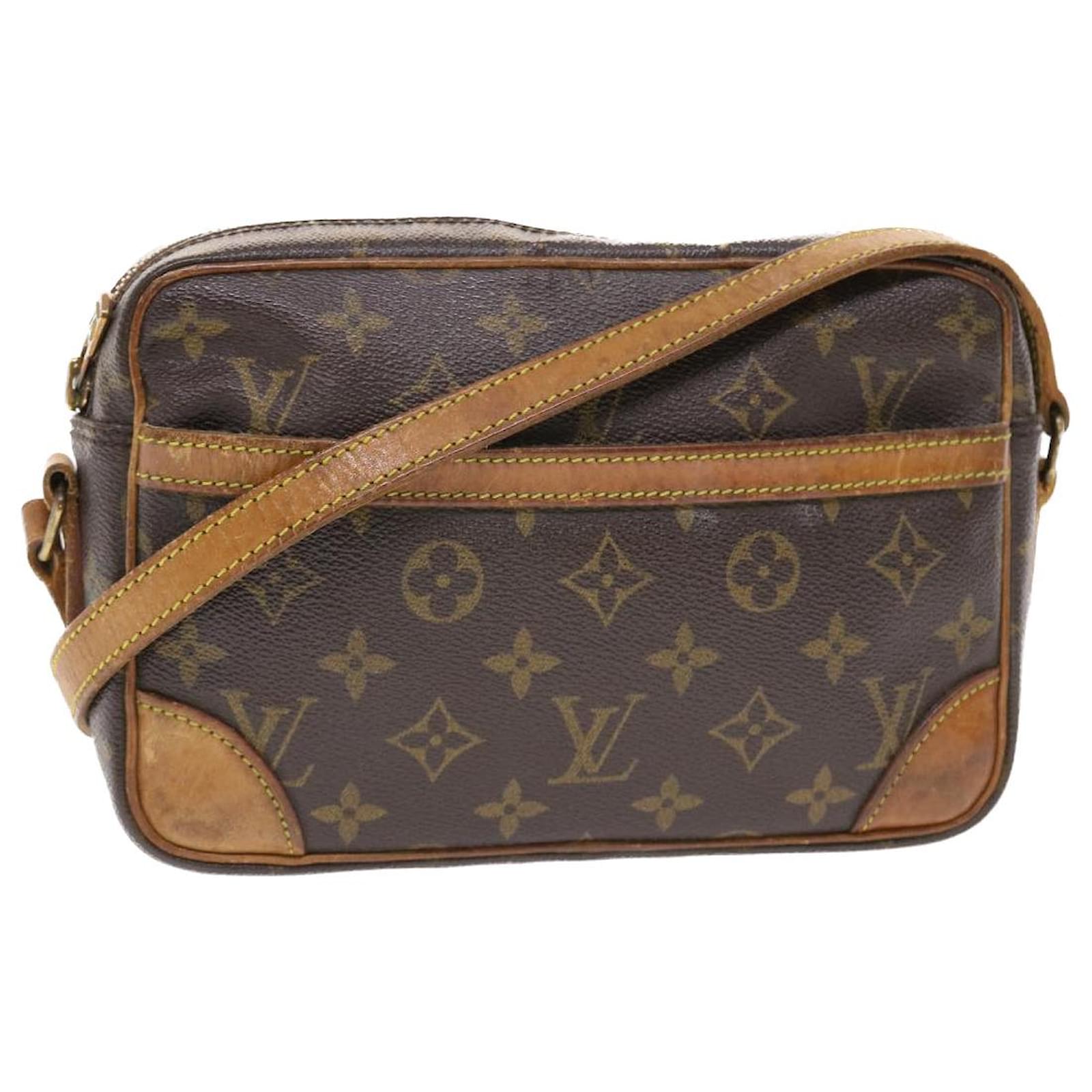 Louis Vuitton Women's Monogram Trocadero Crossbody Handbag Brown