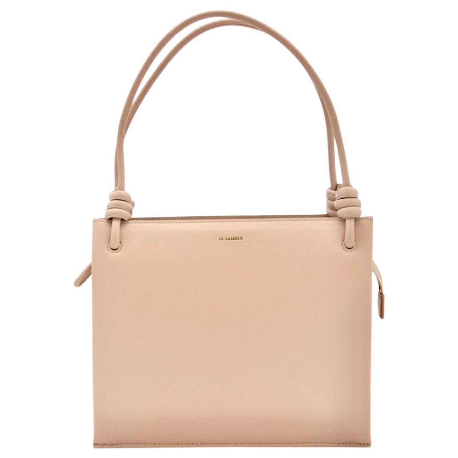 Jil Sander Handbags Beige Leather ref.1021397 - Joli Closet