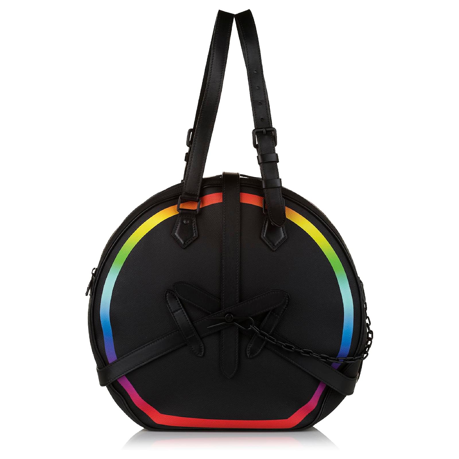 Louis vuitton black rainbow bag hot sale