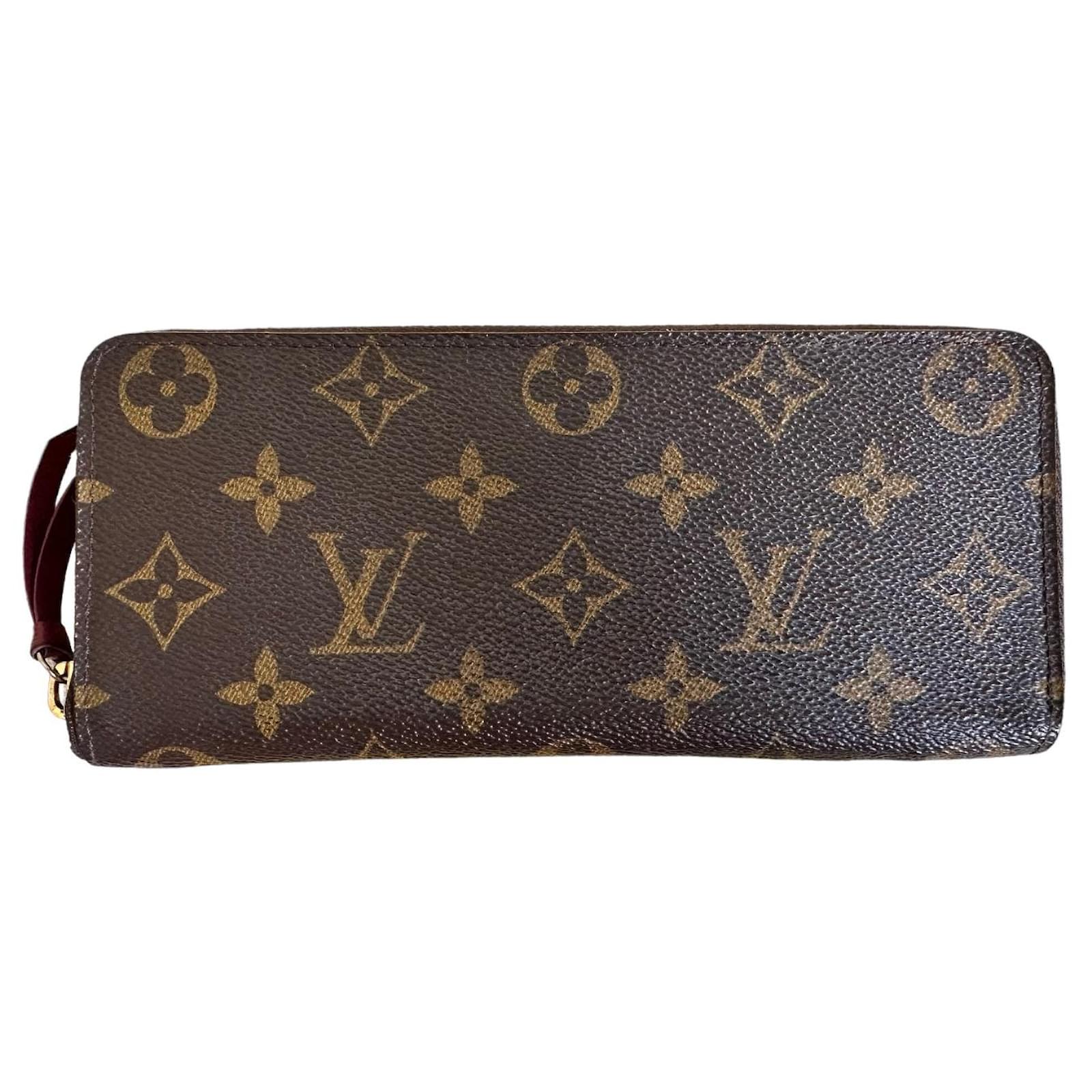 Louis Vuitton Vintage Clémence slim wallet Multiple colors Cotton  ref.1022199 - Joli Closet