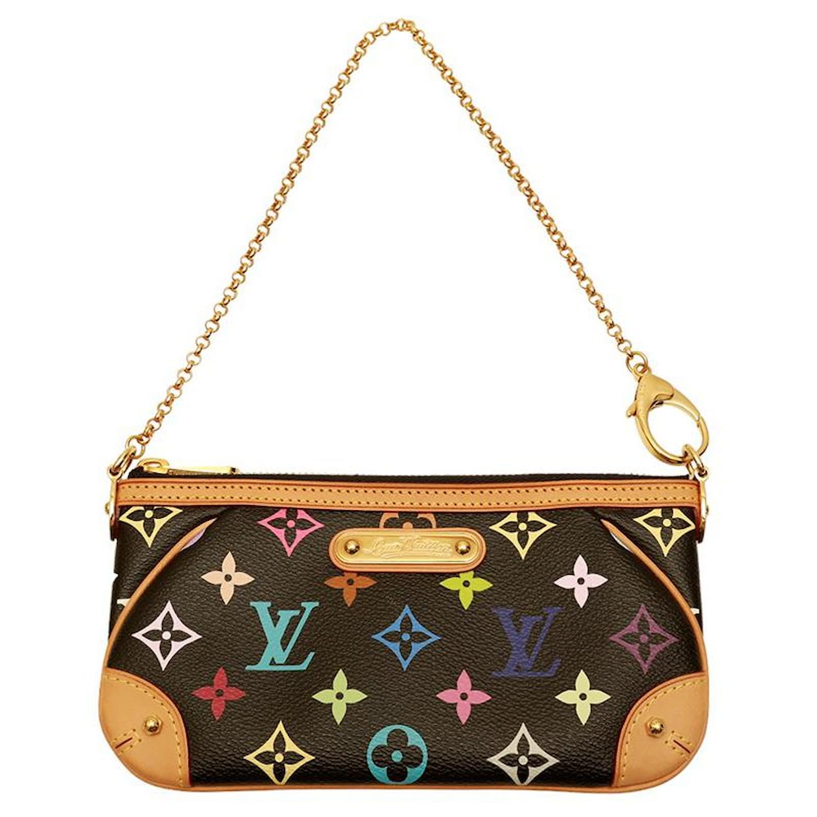 LV Multicolor Takashi x Murakami Pochette Milla MM_Louis