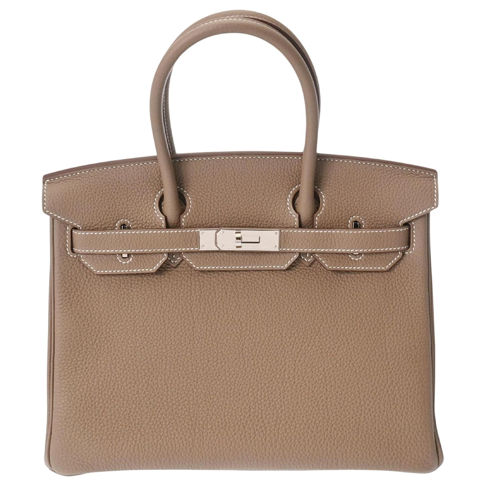 Hermès Birkin 30 Grey Leather ref.1022255 - Joli Closet