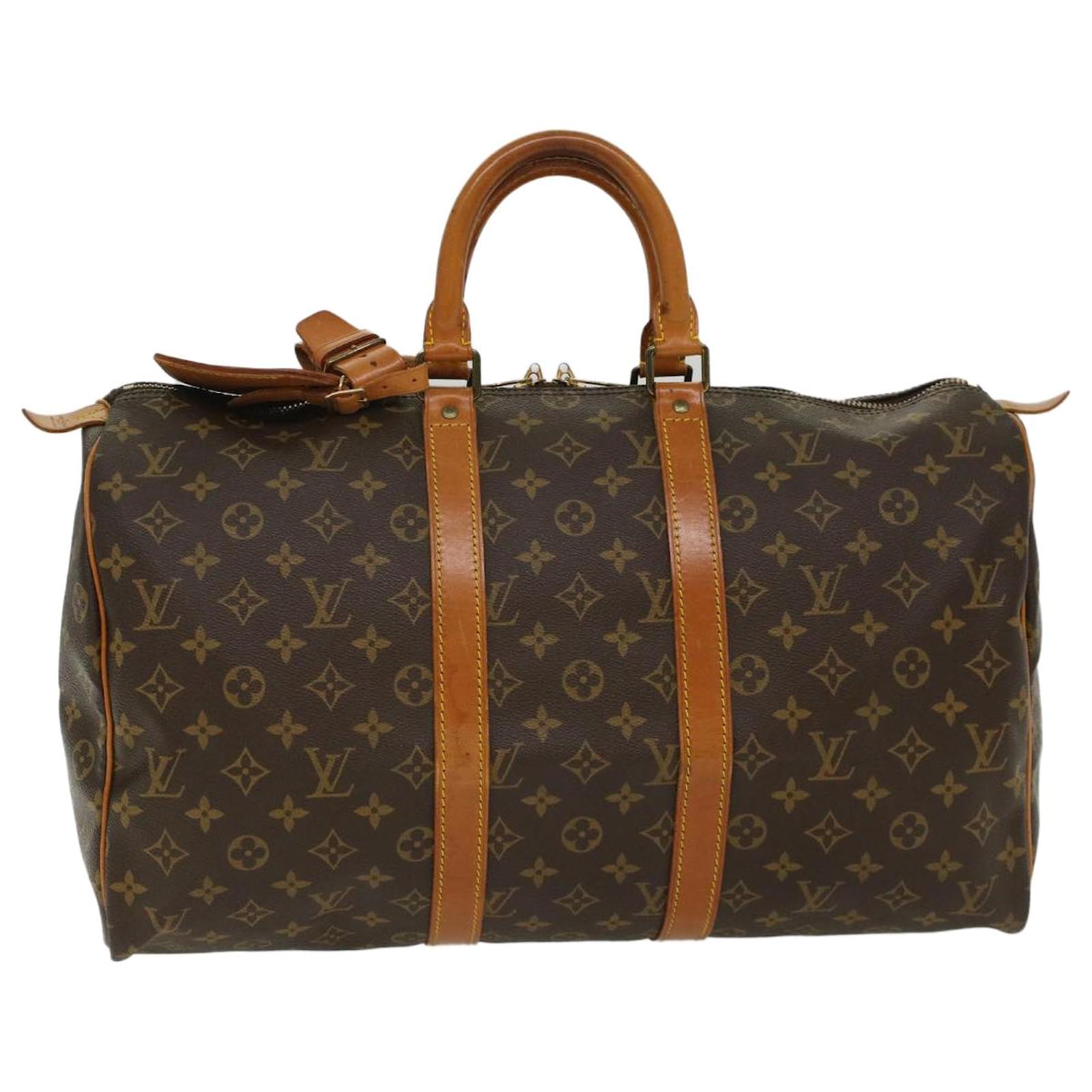 Louis Vuitton Monogram Keepall 45 Boston Bag M41428 LV Auth 49726