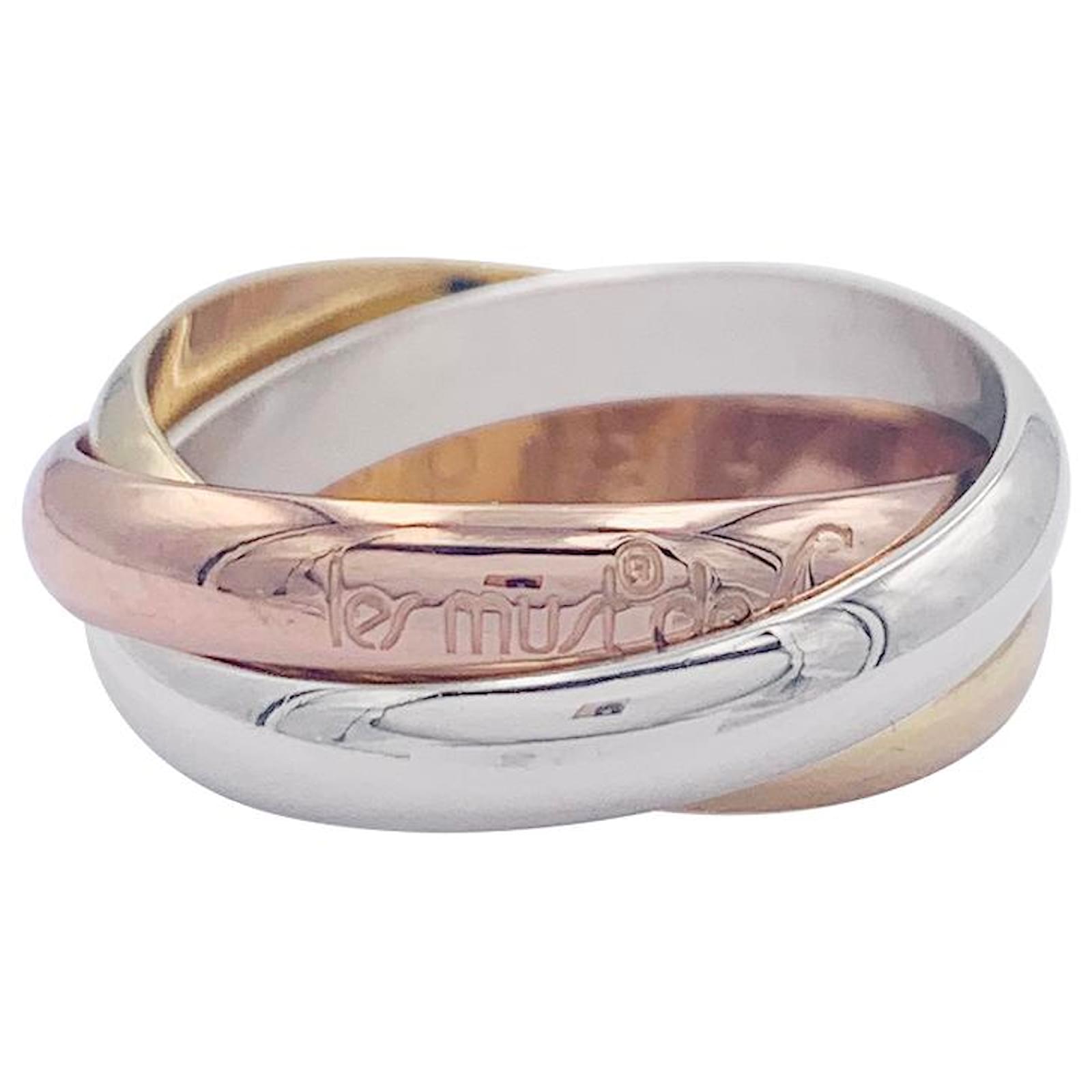 Oro Trinity Cartier Anello Prezzo Trinity Tre Ori Di Cartier