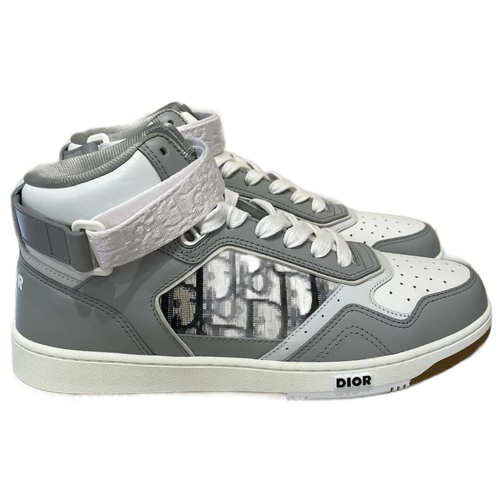 DIOR Trainers T.EU 40 leather White ref.1022717 - Joli Closet