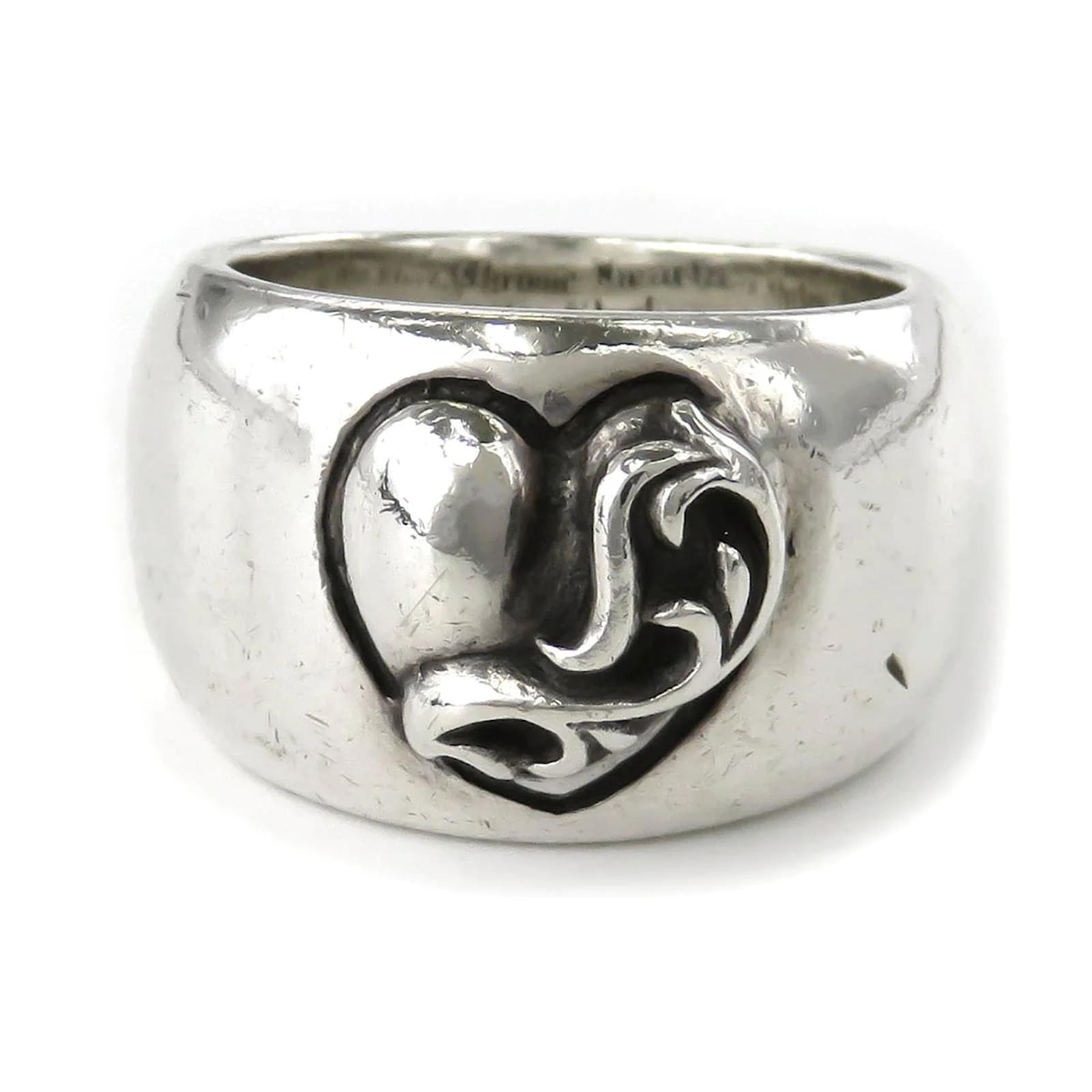 Chrome hearts clearance heart ring