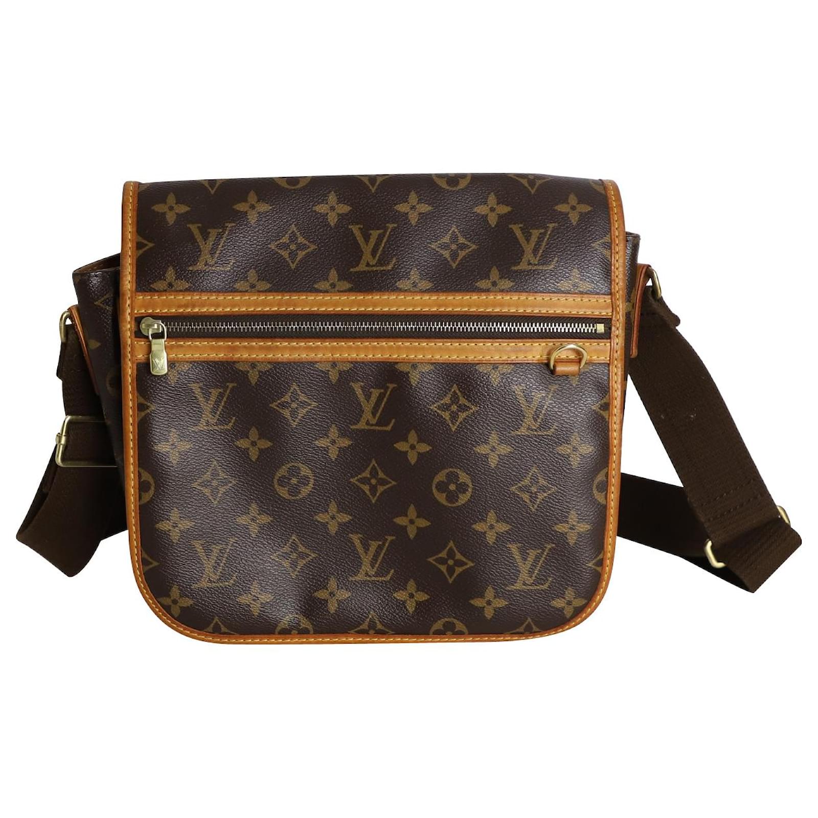 Brown Louis Vuitton Monogram Bosphore PM Crossbody Bag