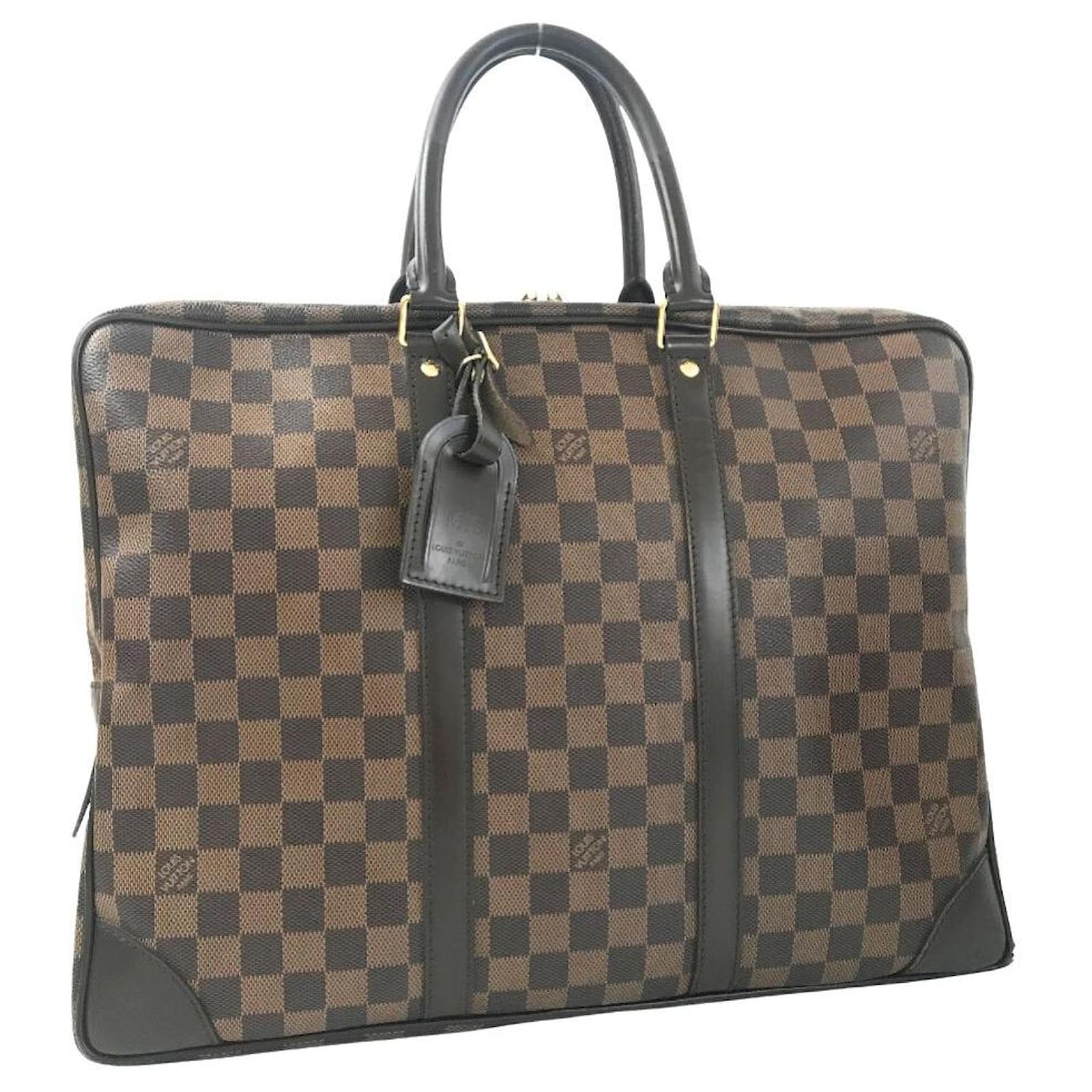 MALA LOUIS VUITTON KEEPALL 60 DAMIER EBENE