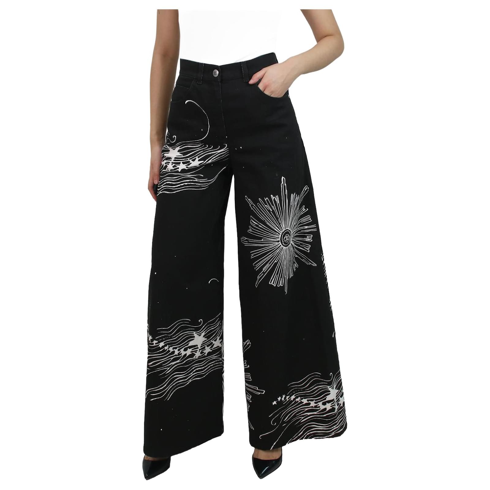 Huaai Women's Solid Color Low Waist Ladder Cutout Textured Flare Long Pants  Plus Size Pants For Women Black M - Walmart.com