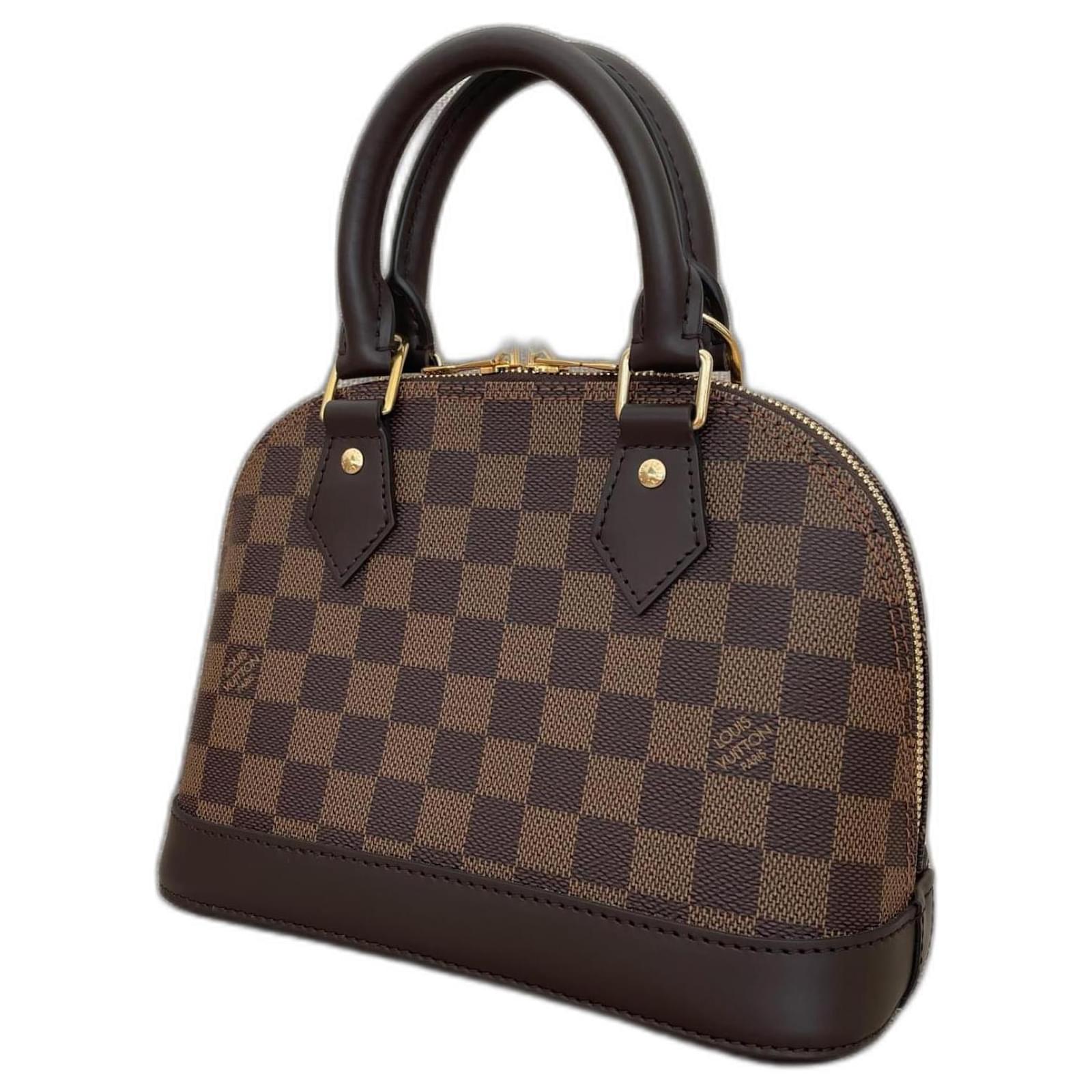 Louis Vuitton Alma BB bag Brown Cloth ref.1023496 - Joli Closet