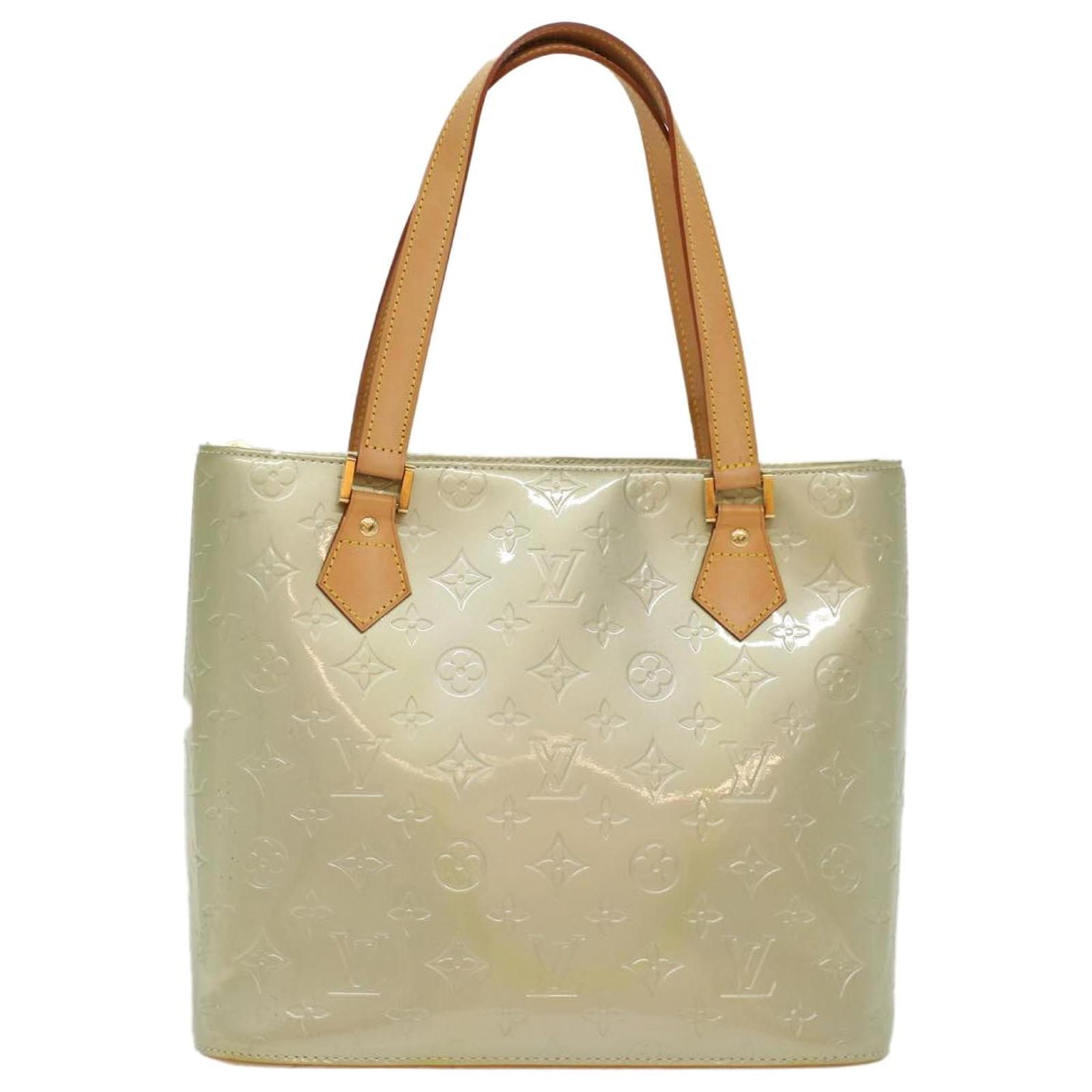 Louis Vuitton Rose Monogram Vernis Houston Handbag