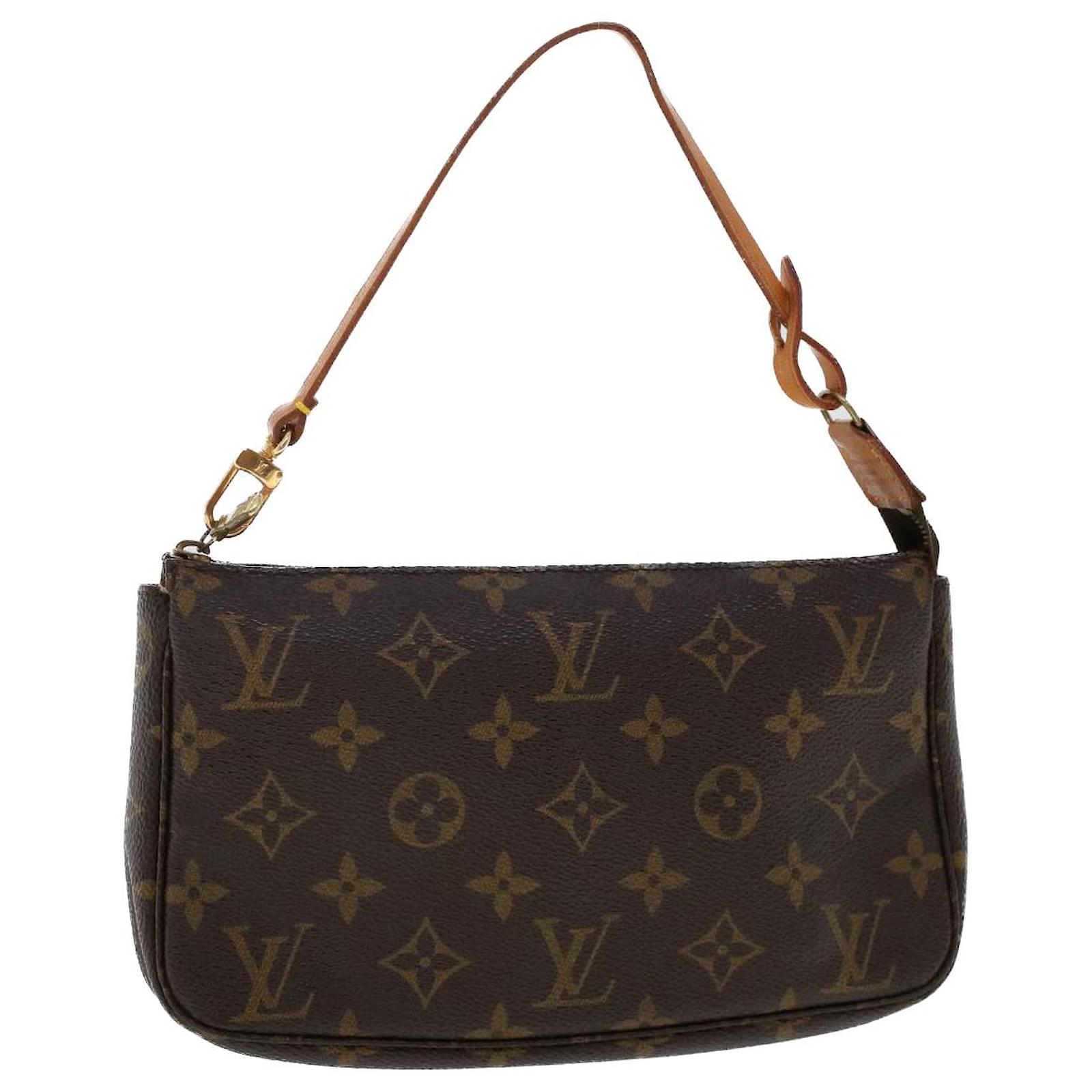 LOUIS VUITTON Damier Azur Neverfull MM Pouch LV Auth 49214 ref