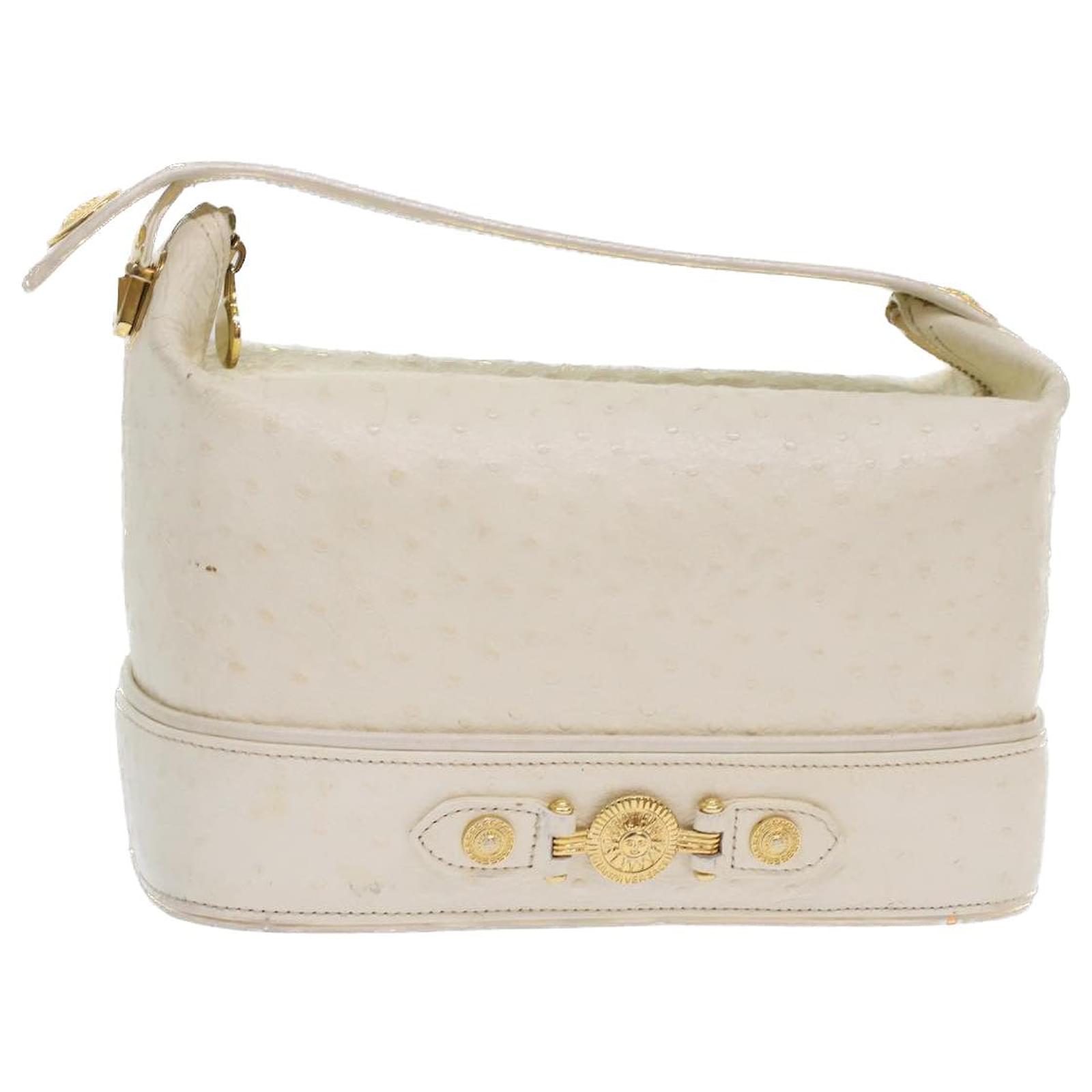 SOLD**Gianni Versace Handbag  Versace handbags, Versace bags, Gold handbags