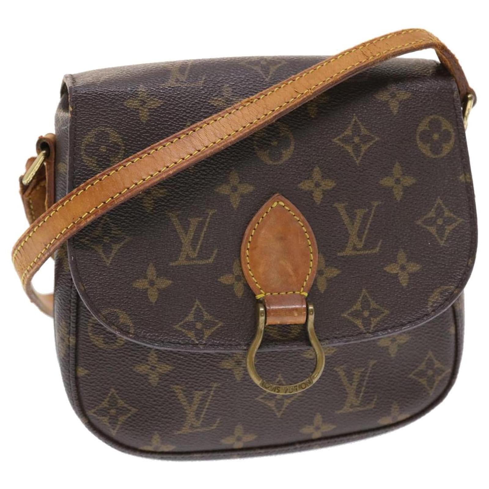Louis Vuitton Saint Cloud MM Crossbody Monogram Brown Bag in 2023