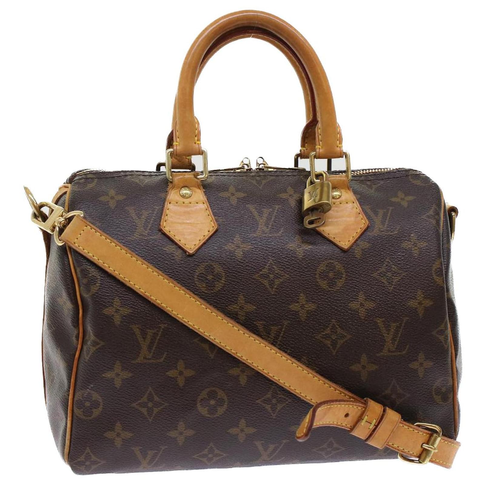Louis Vuitton Monogram Speedy Bandouliere 25 Hand Bag 2way M45948