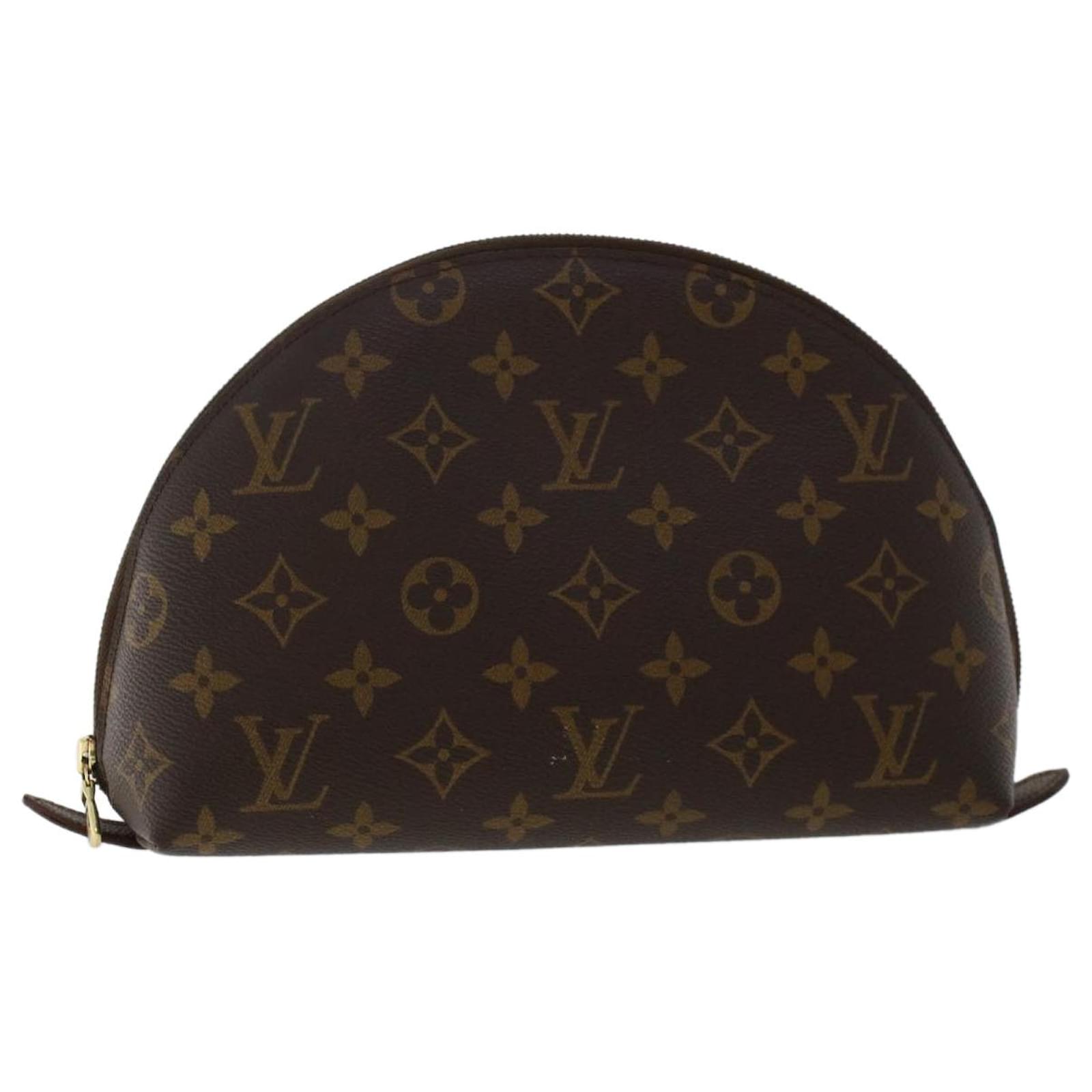 Louis Vuitton Monogram Multicolor Blanc Cosmetic Pouch Demi Ronde