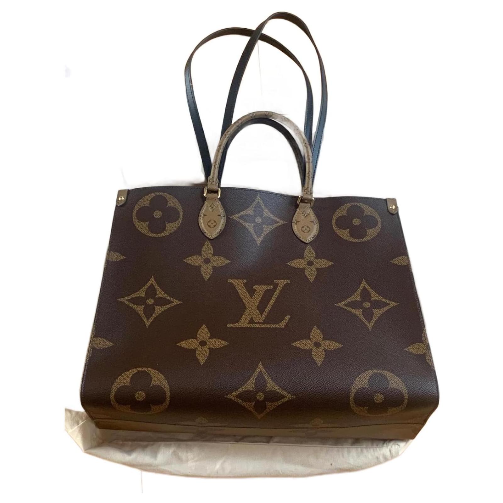 Louis Vuitton Handtaschen Hellbraun Leinwand Joli Closet