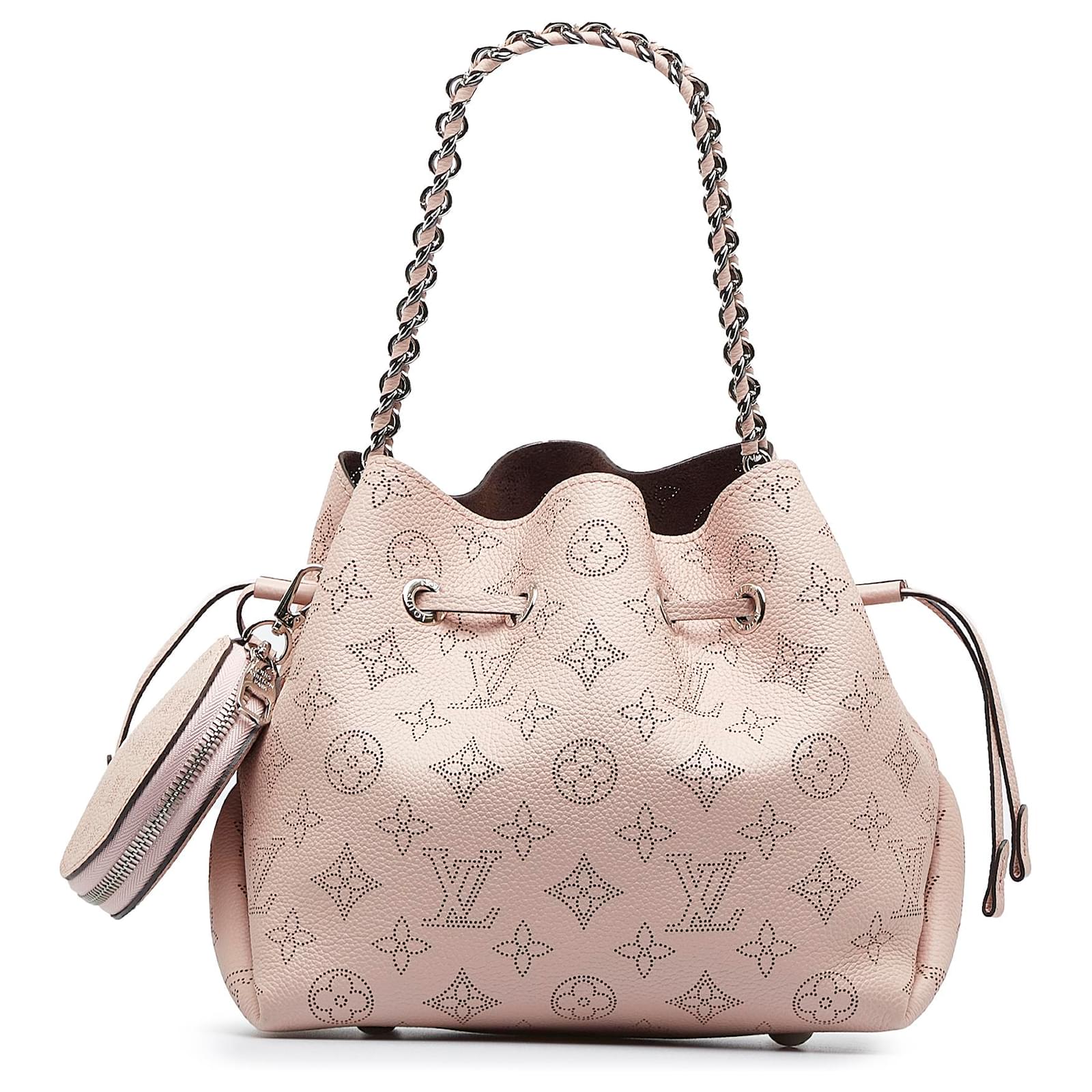 Louis Vuitton Pink Monogram Mahina Bella Leather Pony-style calfskin  ref.1025502 - Joli Closet