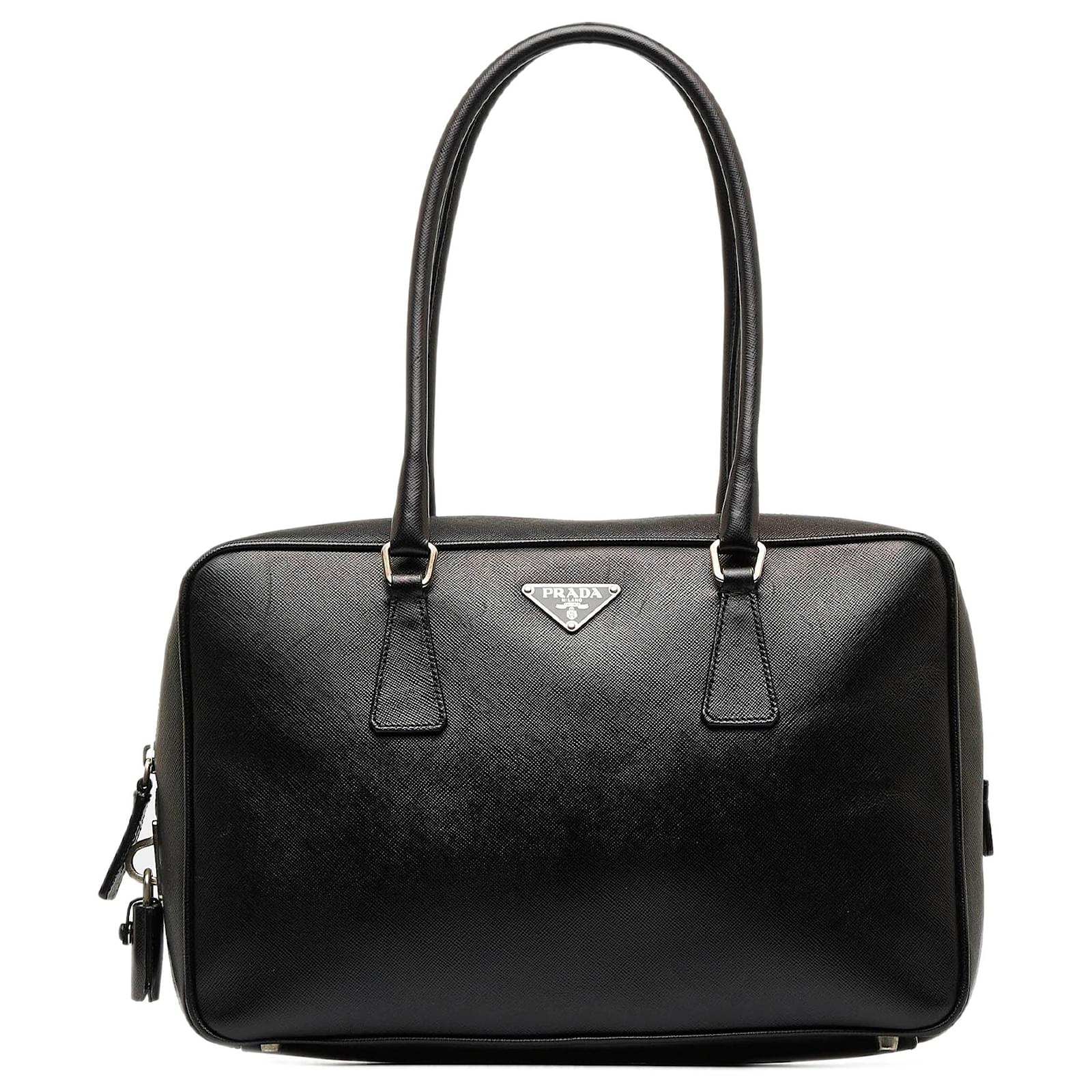 Prada Saffiano Mini Bauletto Bag – SFN