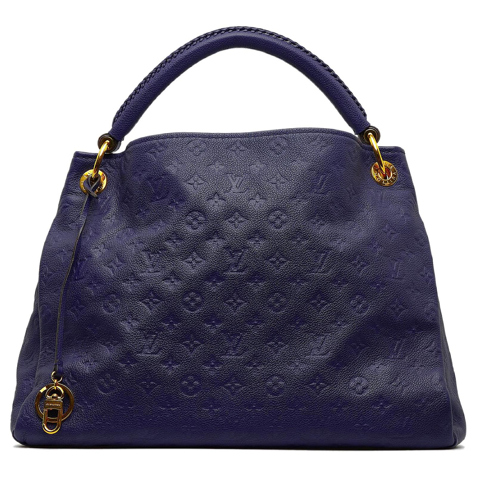 Louis Vuitton Blue Monogram Empreinte Artsy MM Navy blue Leather  ref.1025504 - Joli Closet