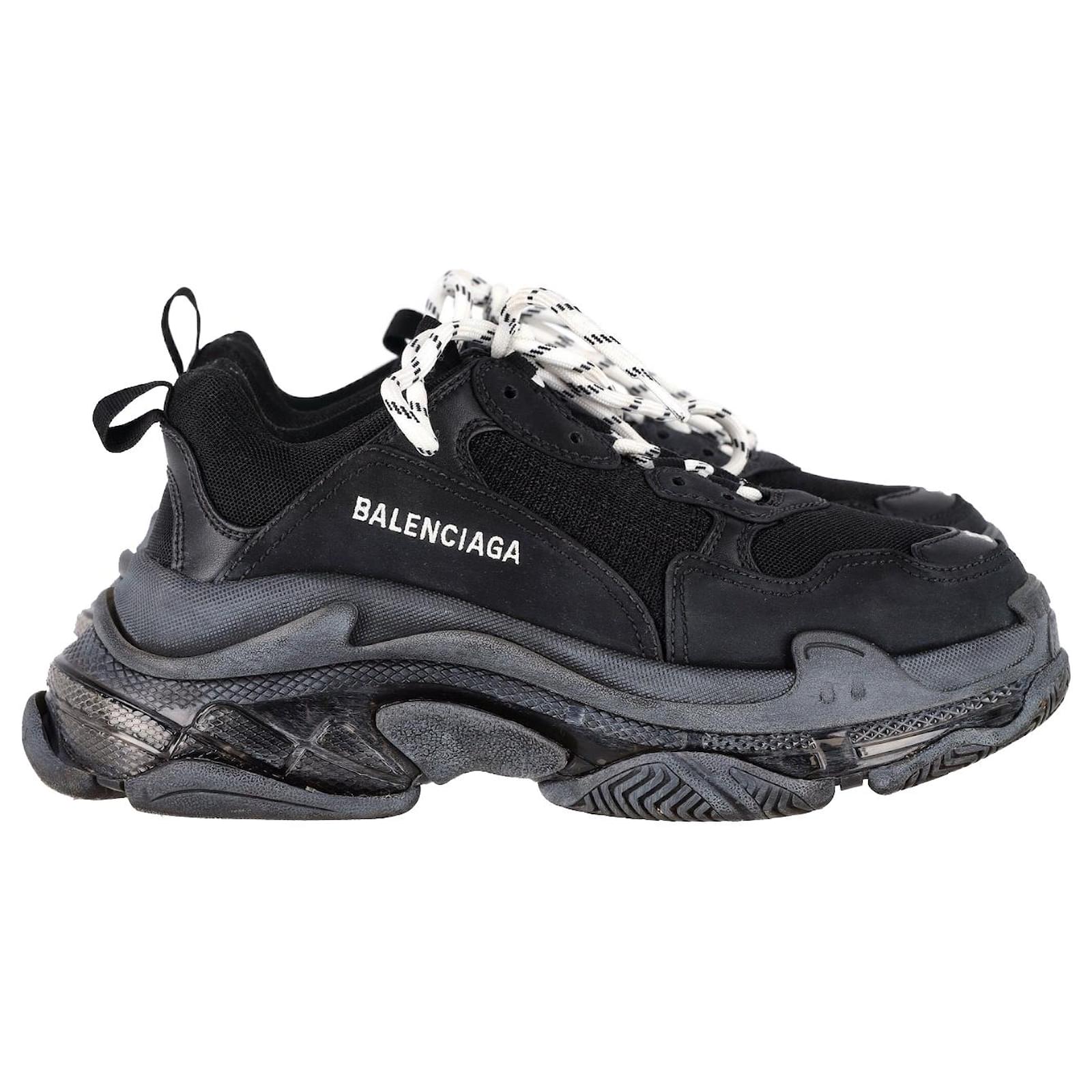 balenciaga triple s semelle transparente