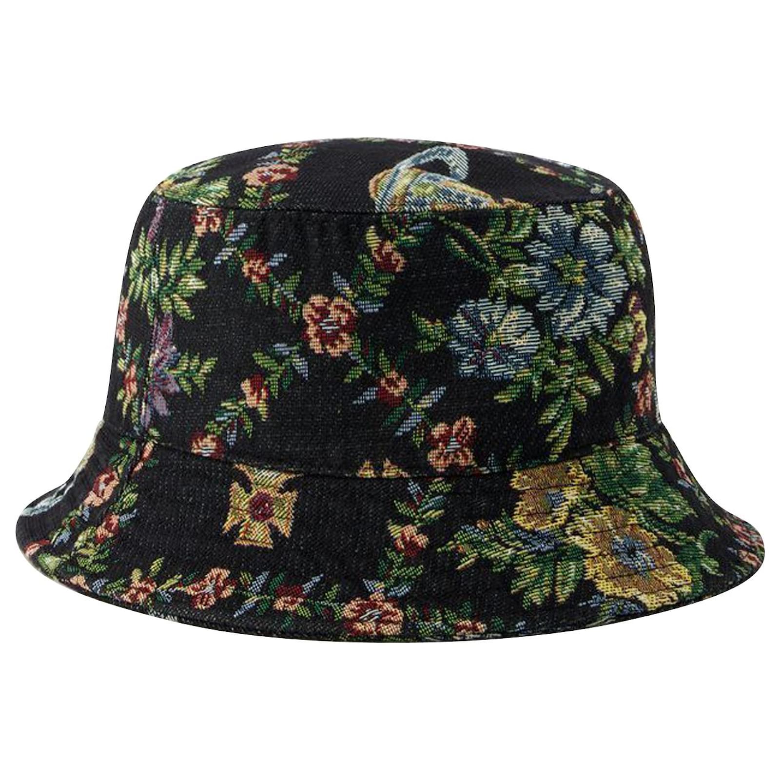 Trellis Tapestry Bucket Hat - Vivienne Westwood - Synthetic - Black