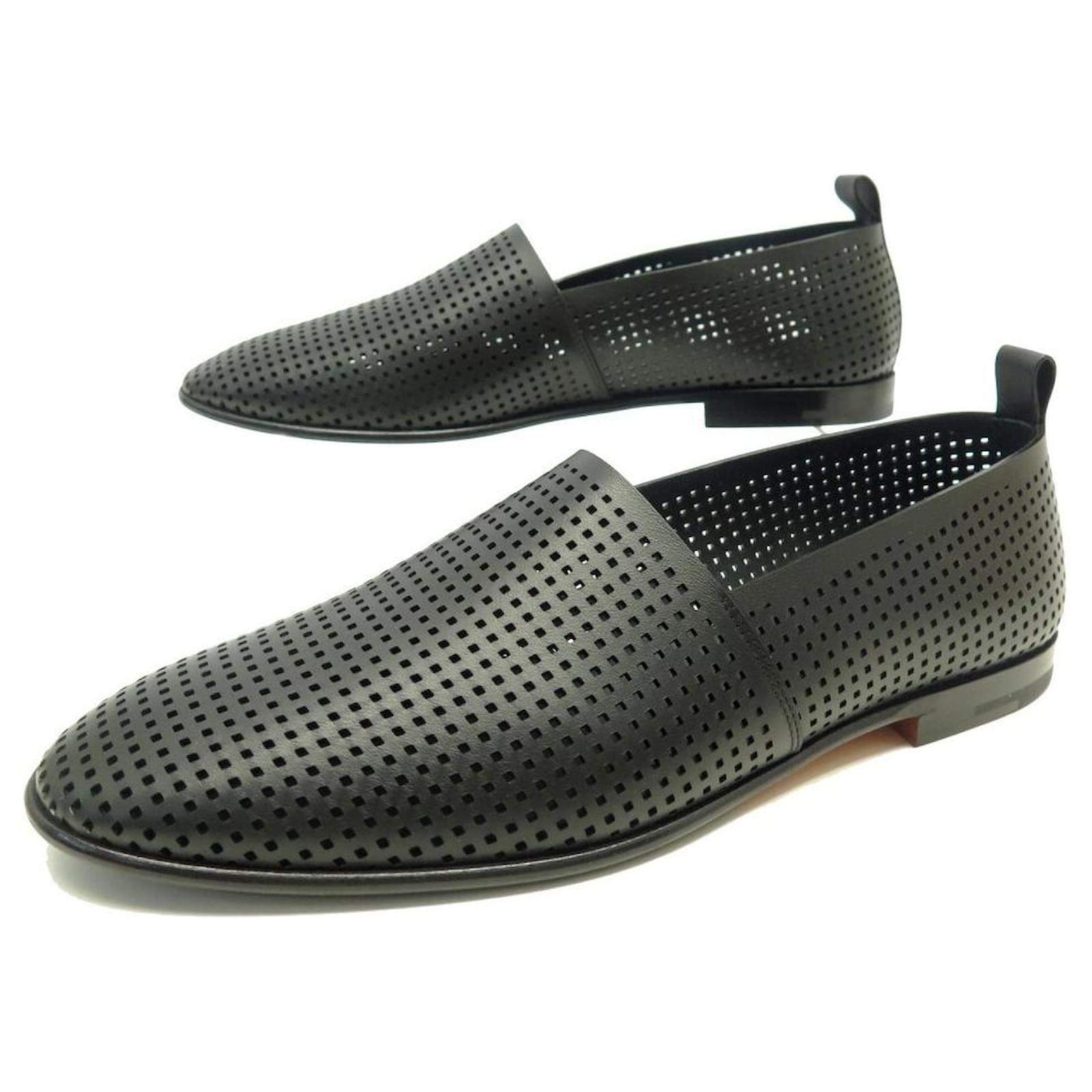 Mens on sale perforated loafers