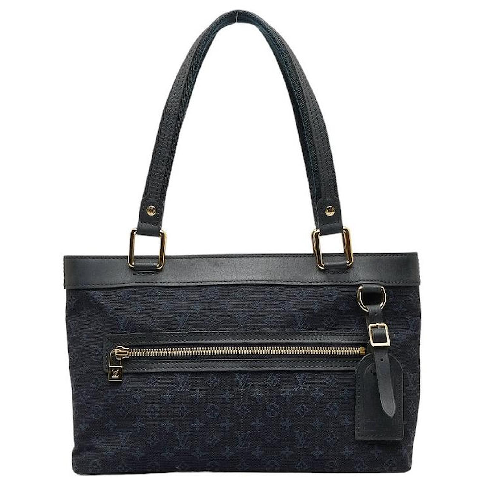 Auth Louis Vuitton Epi Saint Jacques M52272 Women's Handbag Noir