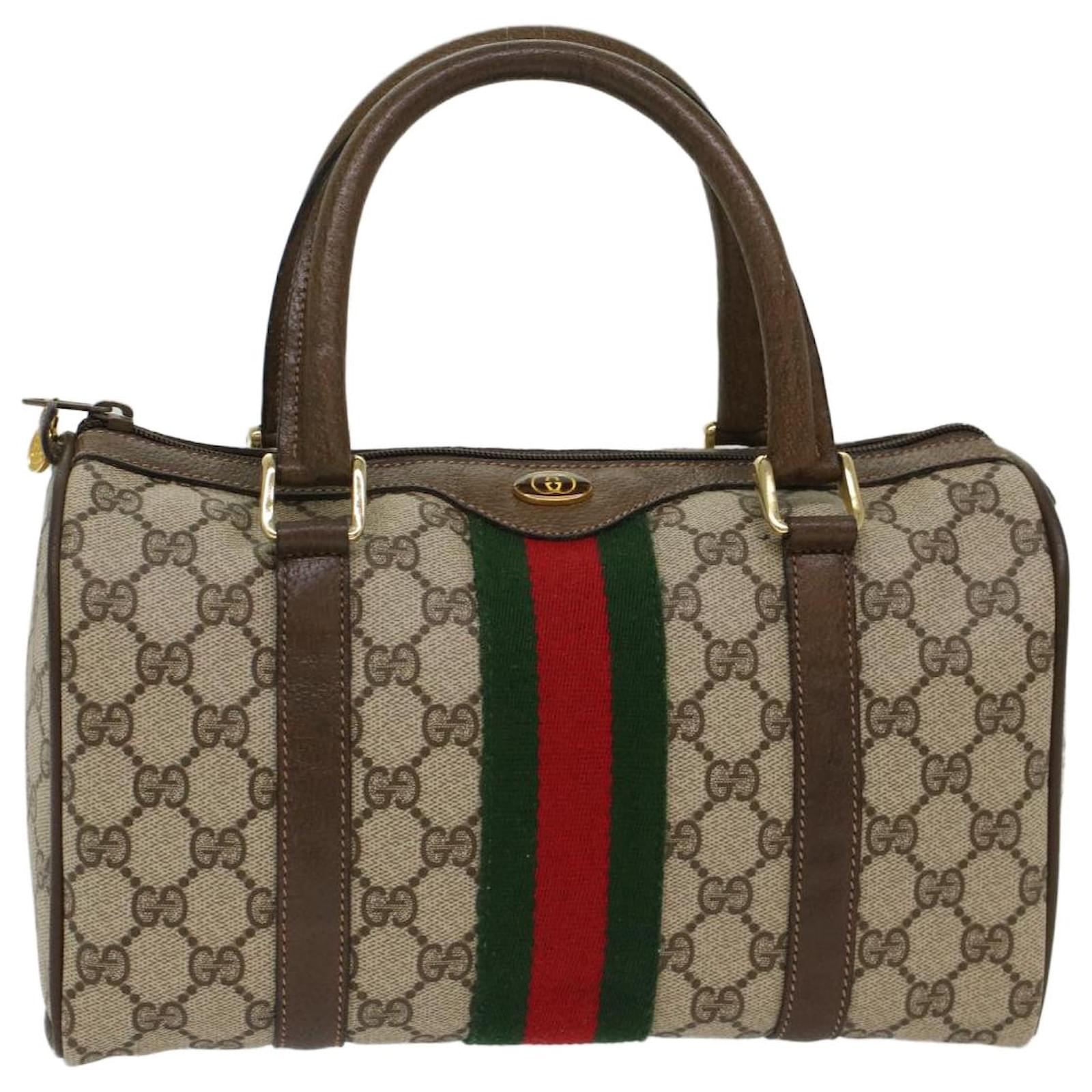 My Vintage GUCCI GG Sherry Canvas Bag[Japanese Reseller Purchase