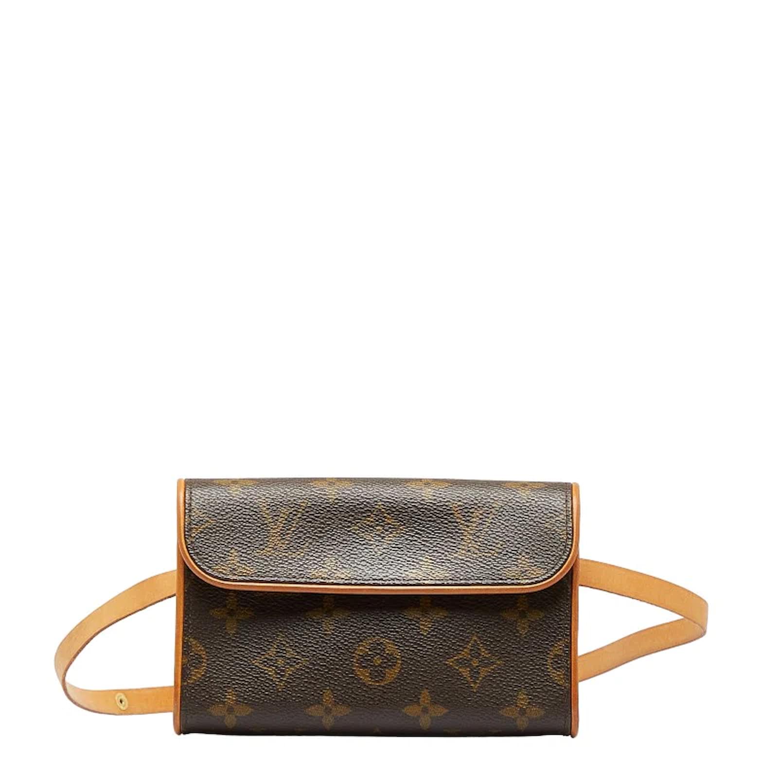 LOUIS VUITTON Monogram Eclipse Pochette Discovery Clutch Bag M62291 Auth  knn043