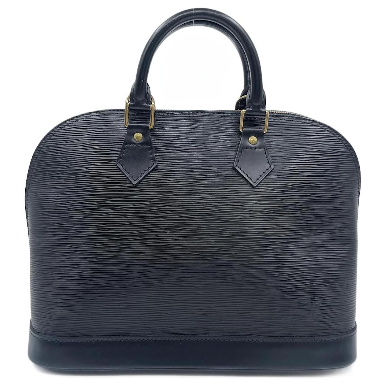 Black Epi Leather Louis Vuitton Alma ref.1029871 - Joli Closet