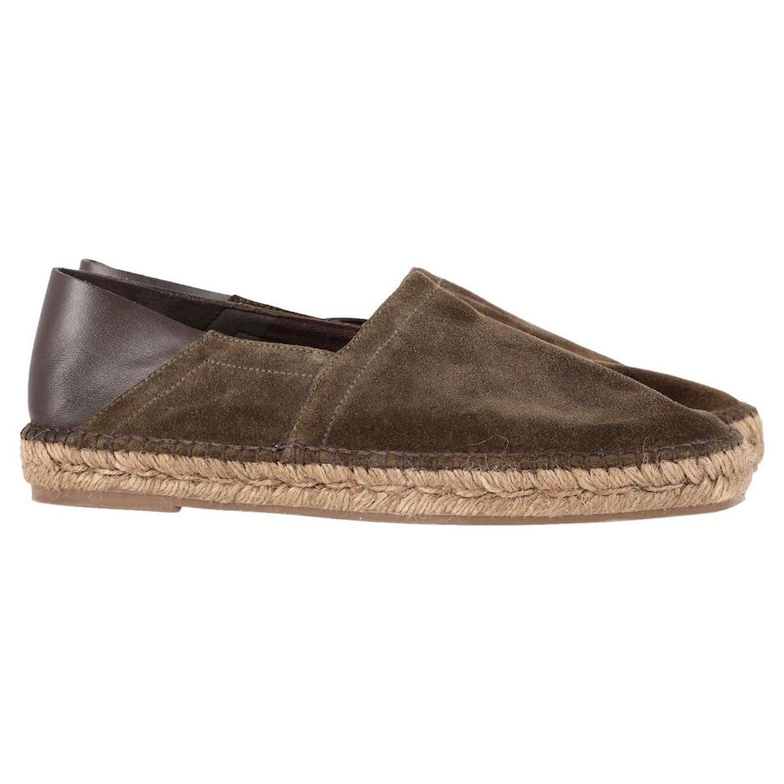 Espadrilles Tom Ford en daim marron Suede Joli Closet