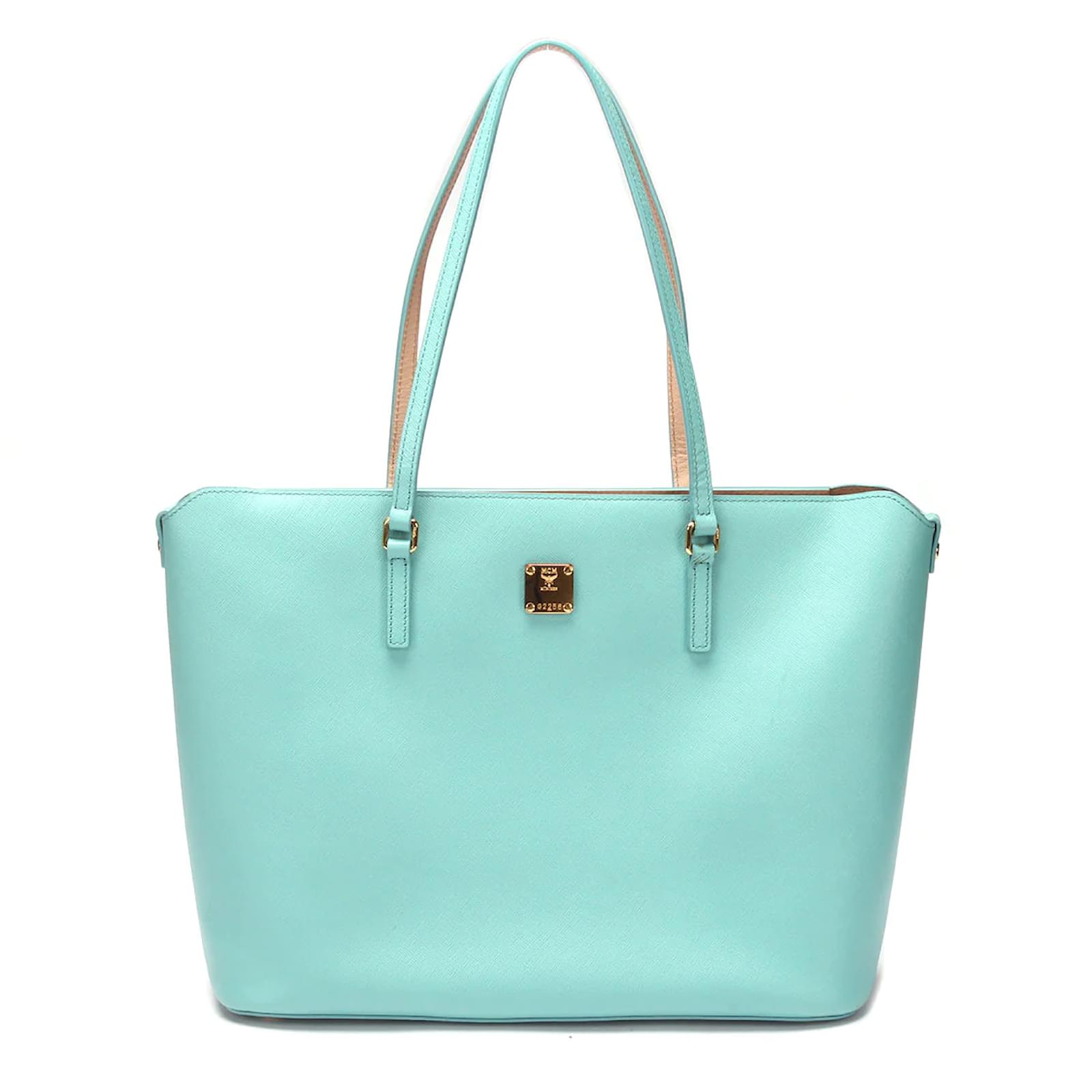 MCM Green Tote Bags