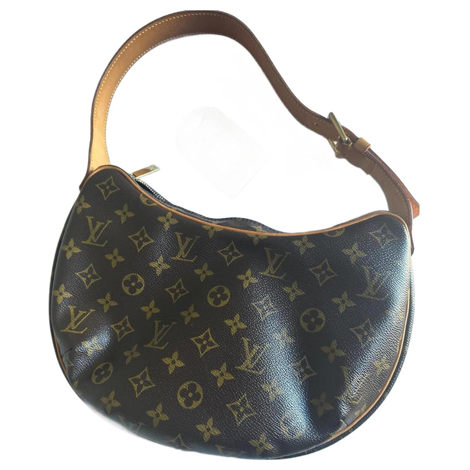 Louis Vuitton Croissant MM Monogram Crescent Shoulder Bag Purse