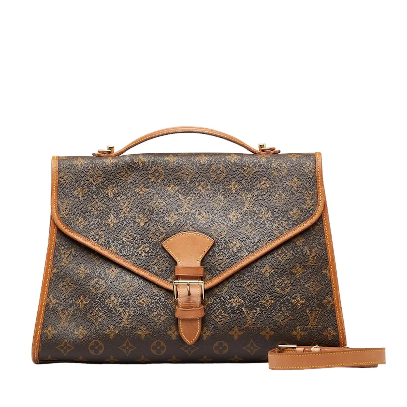 Louis Vuitton Monogram Beverly Briefcase GM M51120 Brown Cloth ref