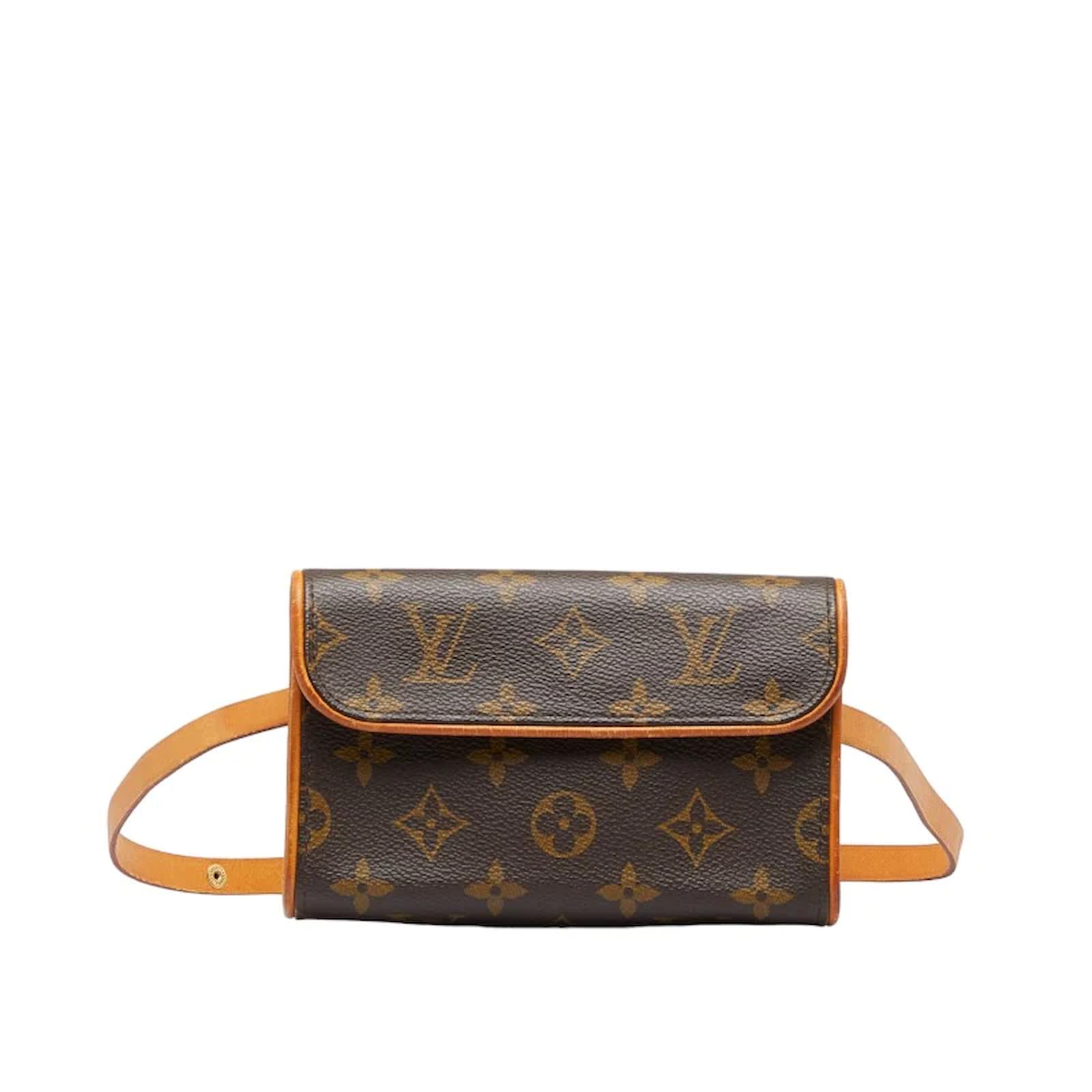 Louis Vuitton Monogram Canvas Pochette Florentine Small Belt Bag