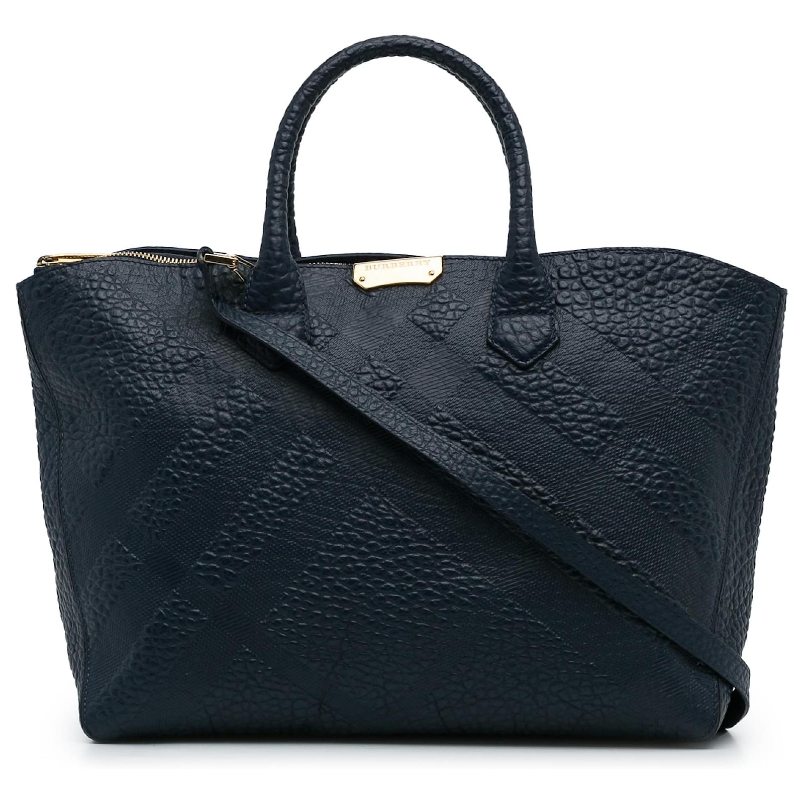 Bolsa burberry azul top marinho