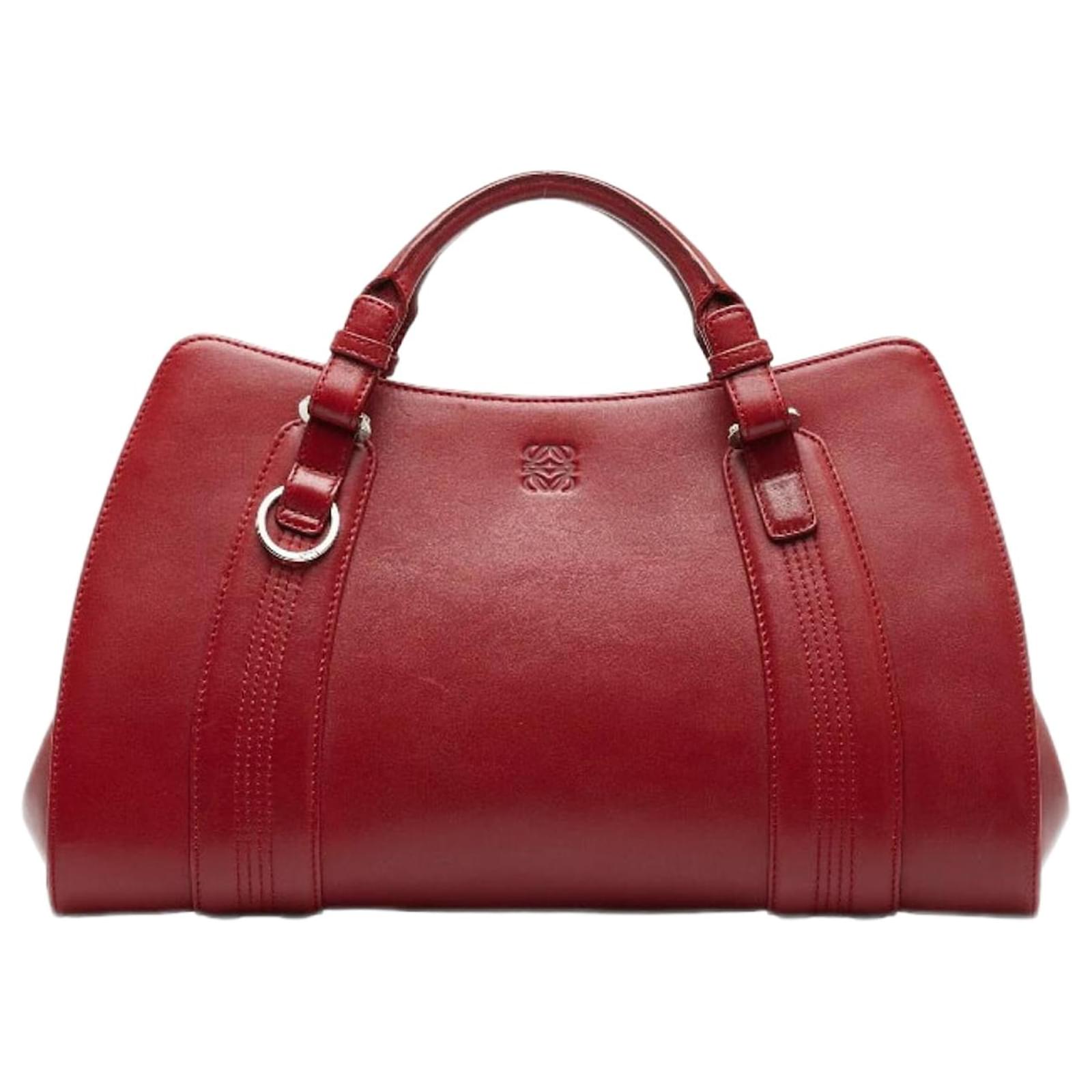Loewe Anagram Red Leather ref.1031354 Joli Closet