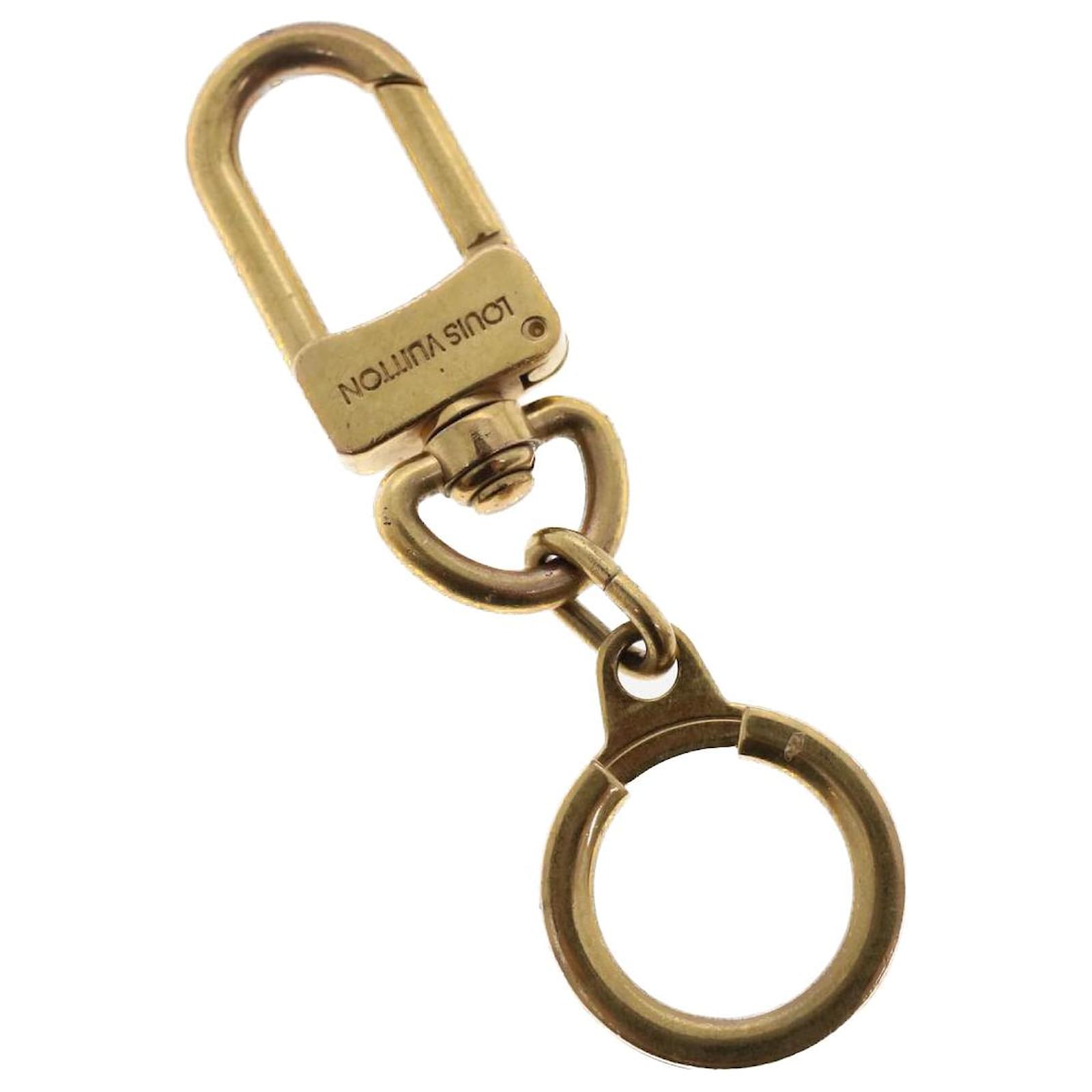 LOUIS VUITTON Anneau Cles Key Holder Metal Gold Tone LV Auth th3779  ref.976636 - Joli Closet